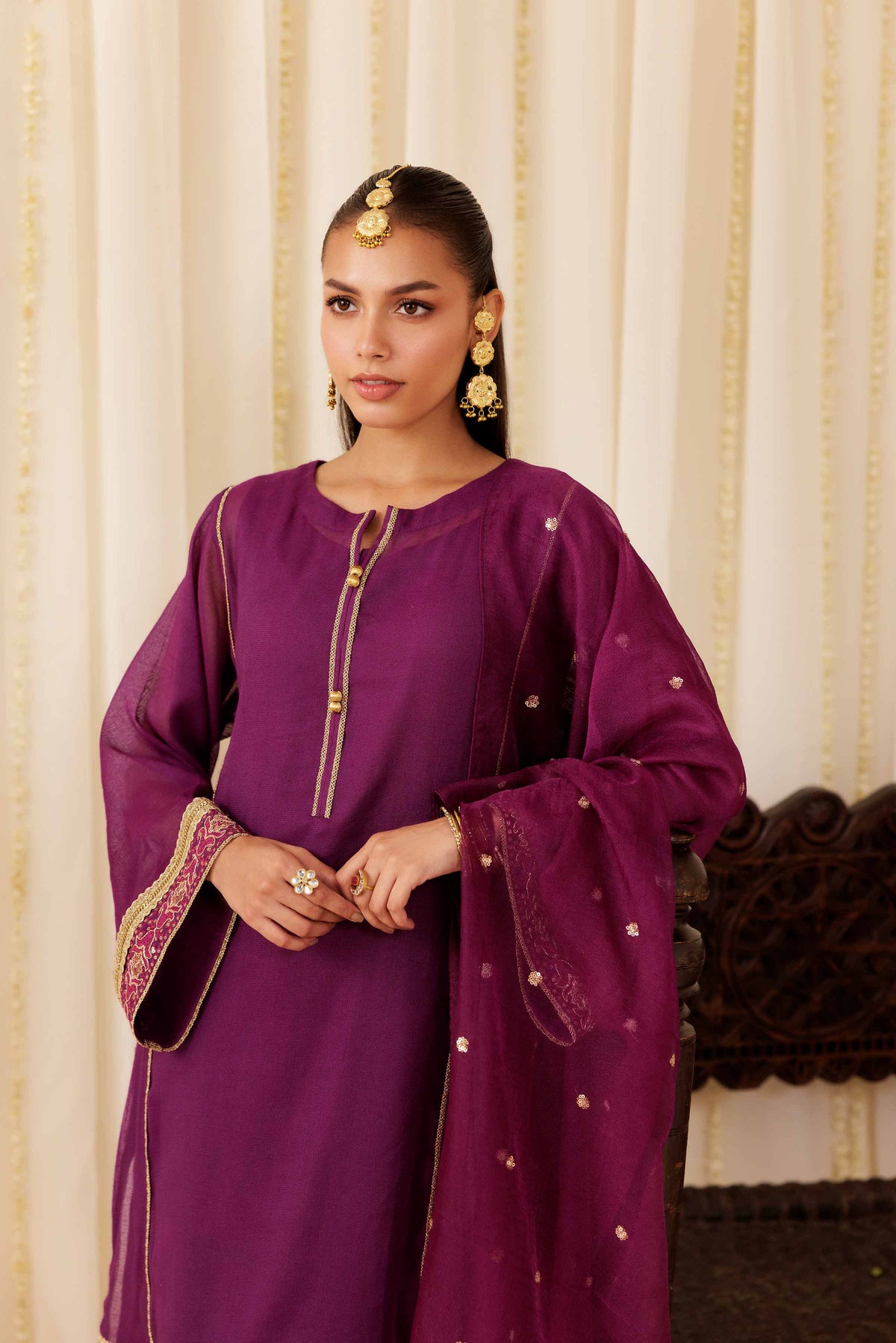3 Piece - Embroidered Suit - PFE25-54 for Women - Pret Collection | Nishat | Shop Online