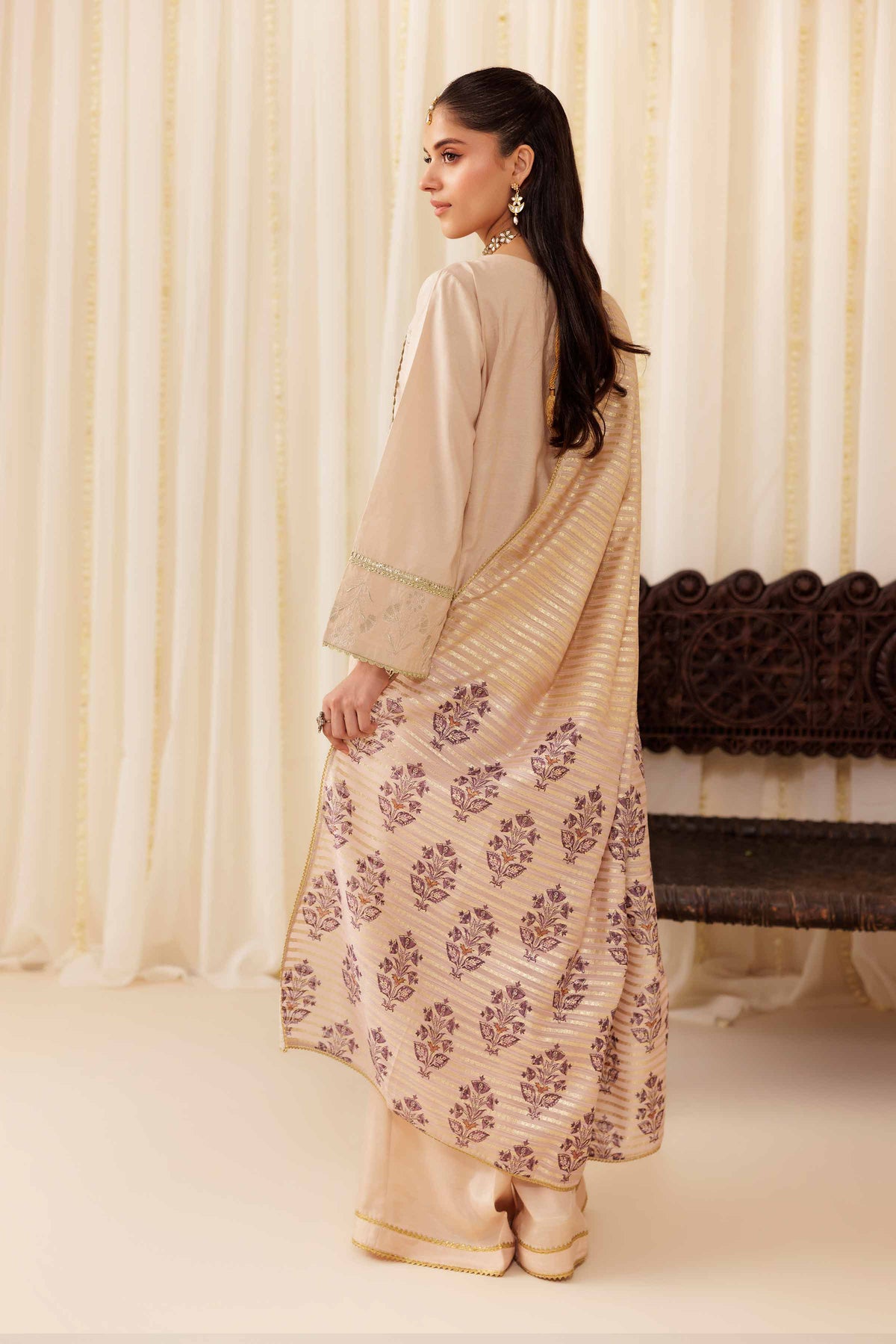 3 Piece - Embroidered Suit - PFE25-58 for Women - Pret Collection | Nishat | Shop Online