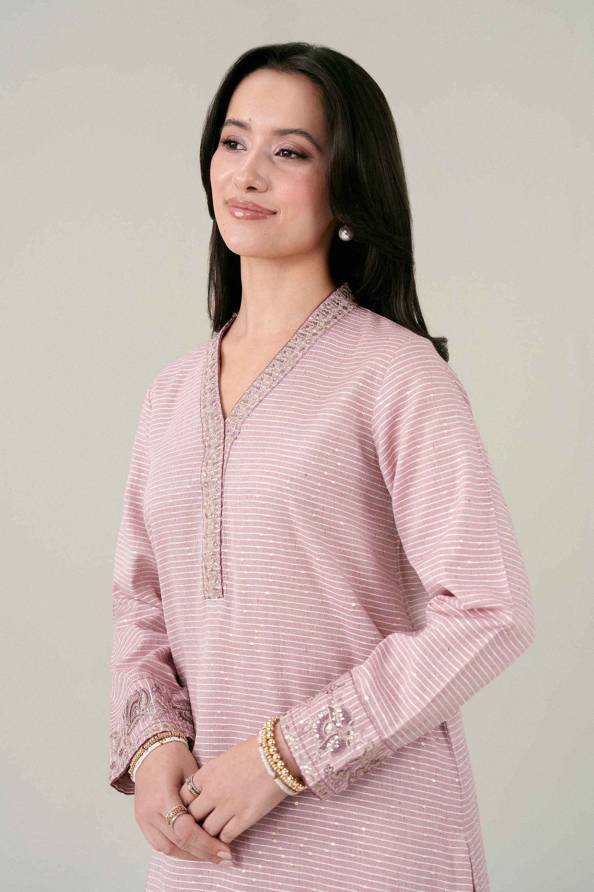 2 PIECE - EMBROIDERED SUIT - PFE26-47