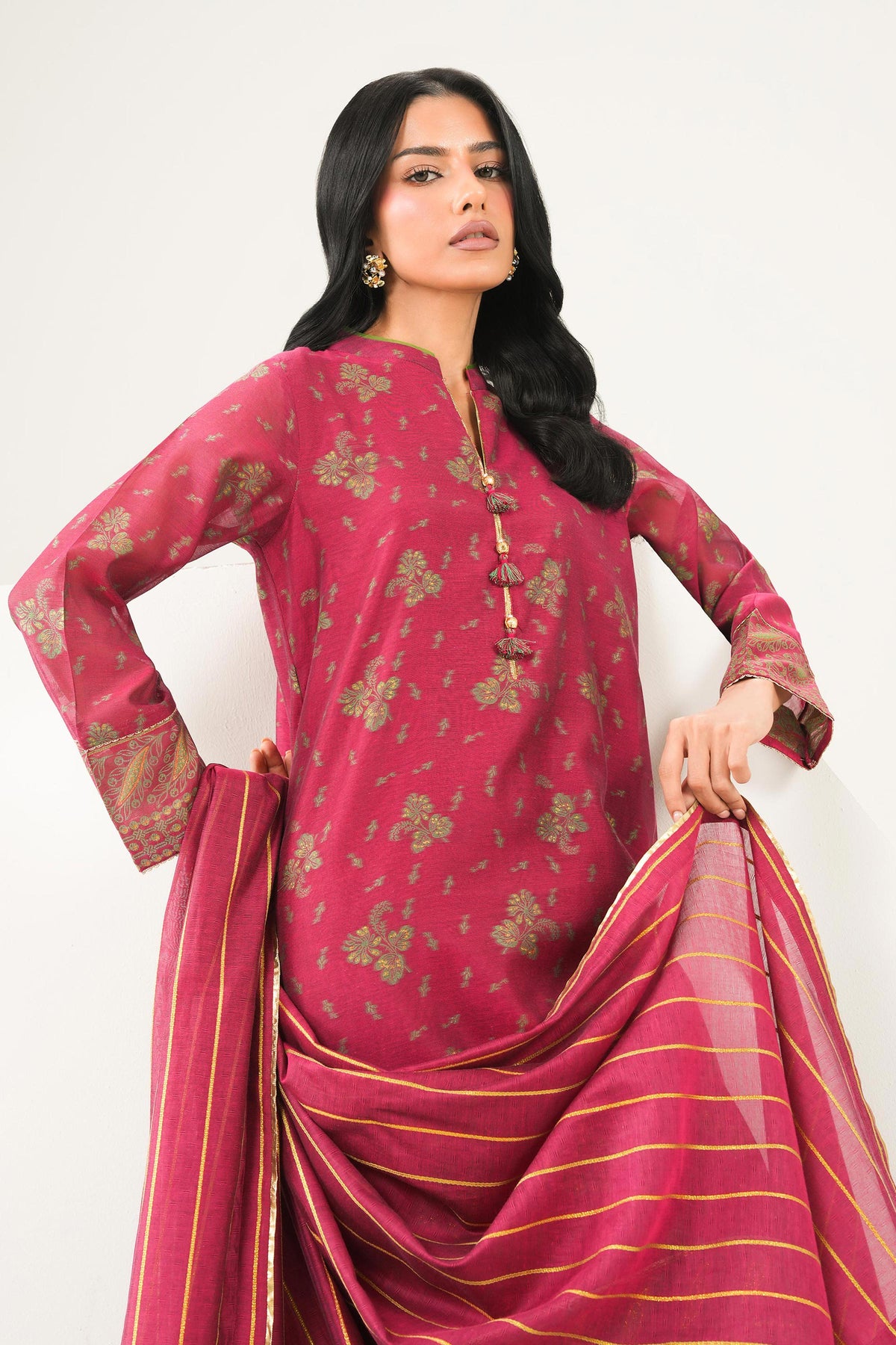 3 Piece - Printed Suit - PFE26-54 for Women -  Pret Collection | Nishat | Shop Online