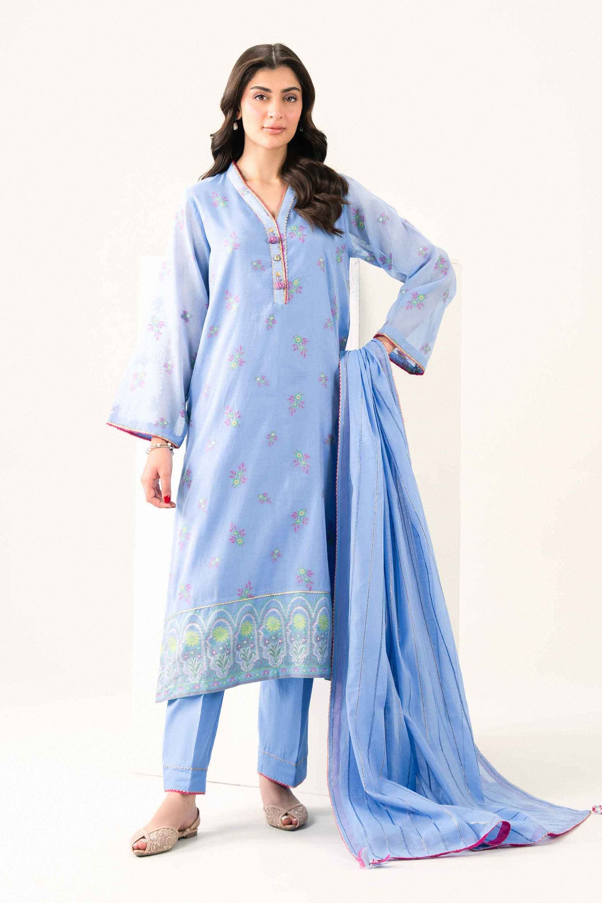 3 Piece - Printed Suit - PFE26-55