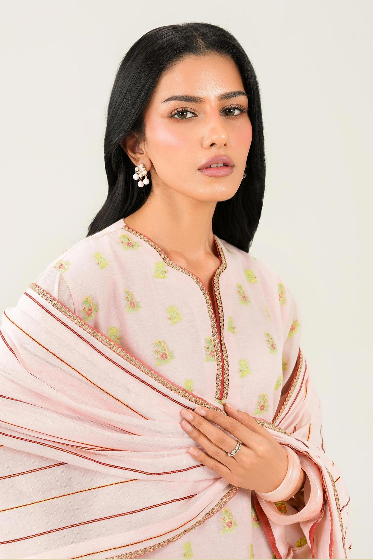 3 Piece - Printed Suit - PFE26-56 for Women -  Pret Collection | Nishat | Shop Online
