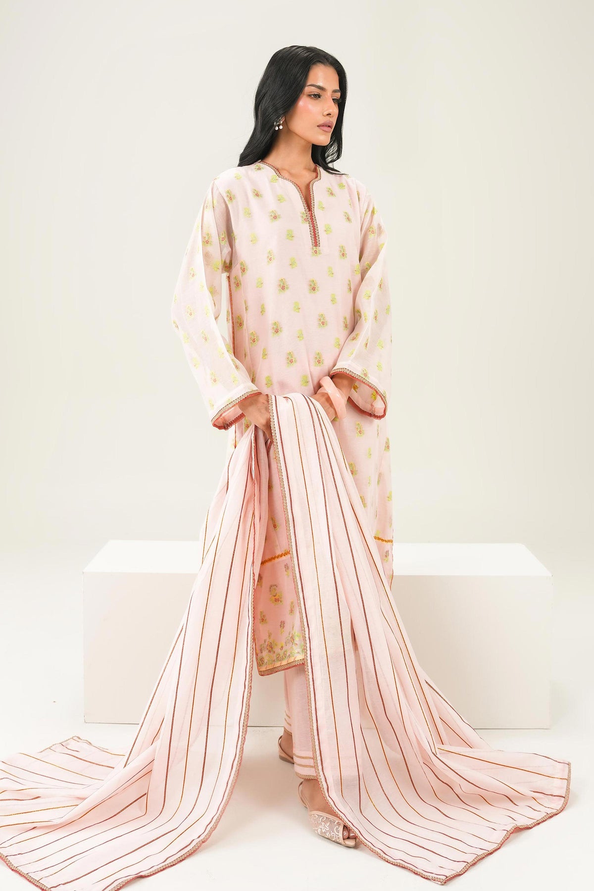 3 Piece - Printed Suit - PFE26-56 for Women -  Pret Collection | Nishat | Shop Online
