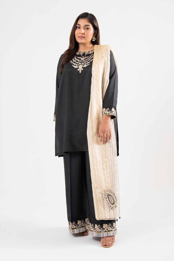 3 Piece - Embroidered Suit - PMD25-17 M for Women - Pret Collection | Nishat | Shop Online