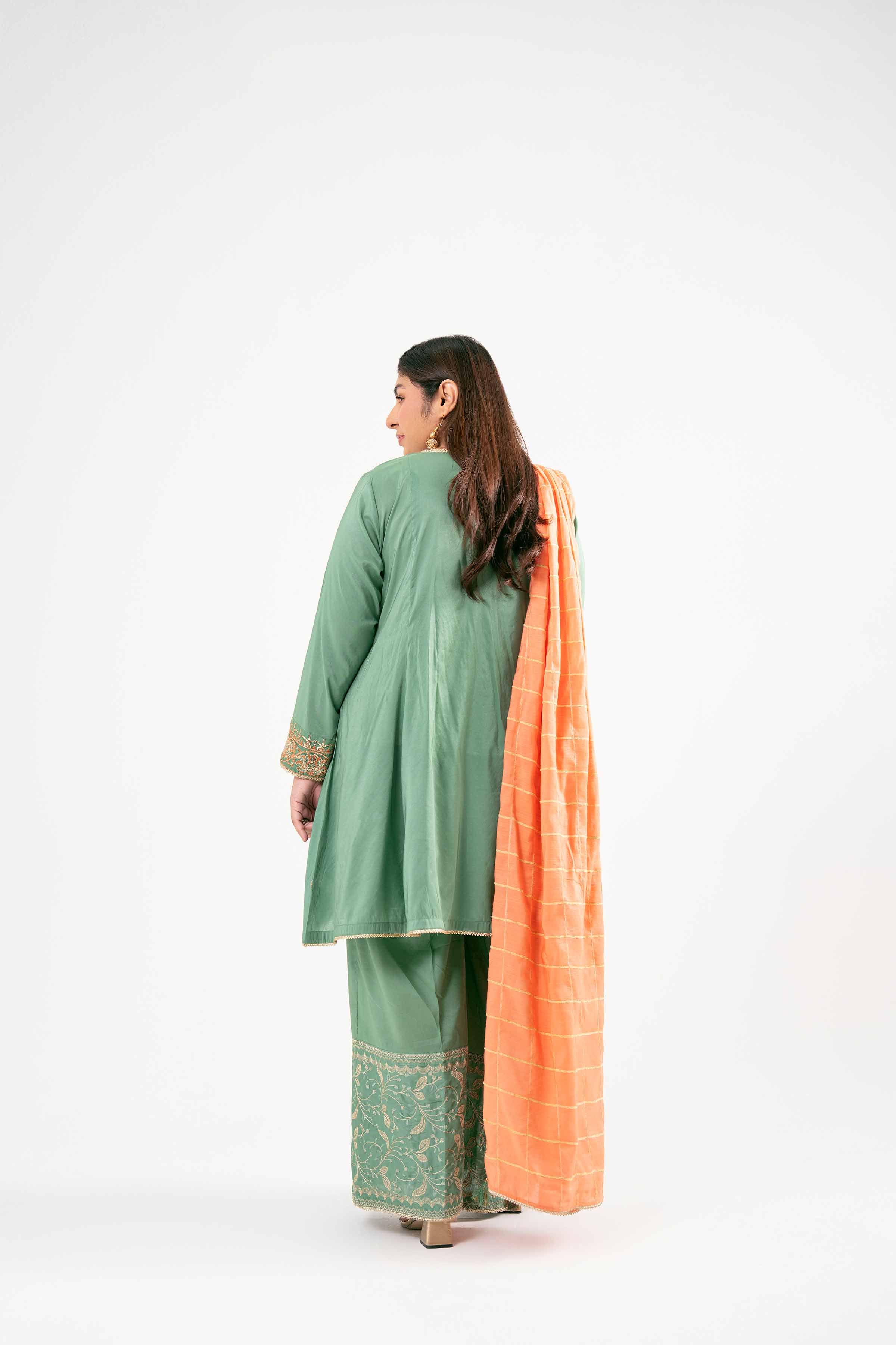 3 Piece - Embroidered Suit - PMD25-19 M for Women - Pret Collection | Nishat | Shop Online