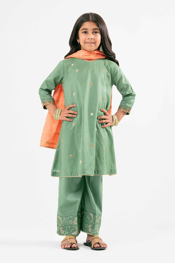 3 Piece - Embroidered Suit - PMD25-19 D for Women - Pret Collection | Nishat | Shop Online