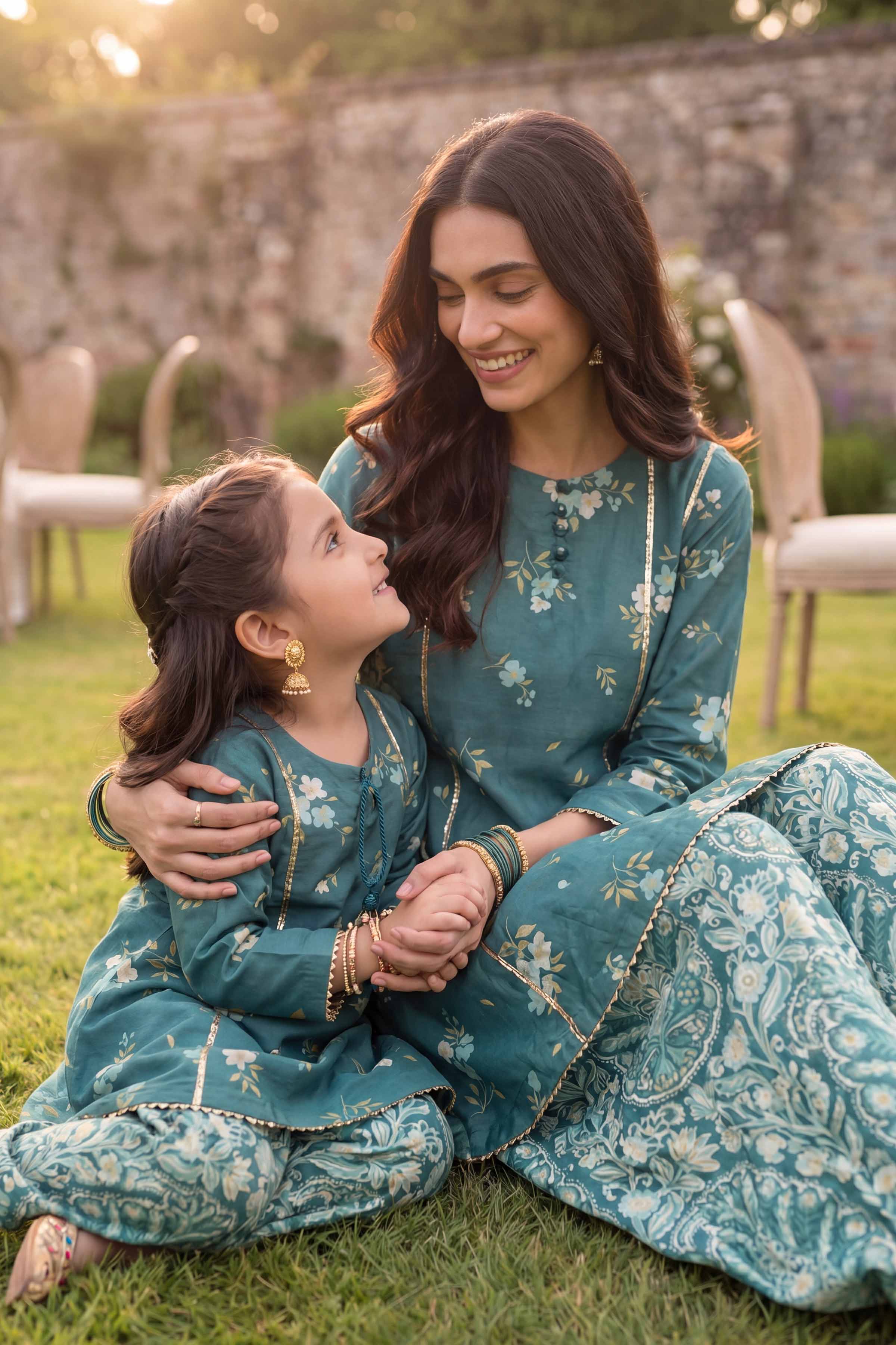 2 Piece - Printed Suit - PMD26-06 M