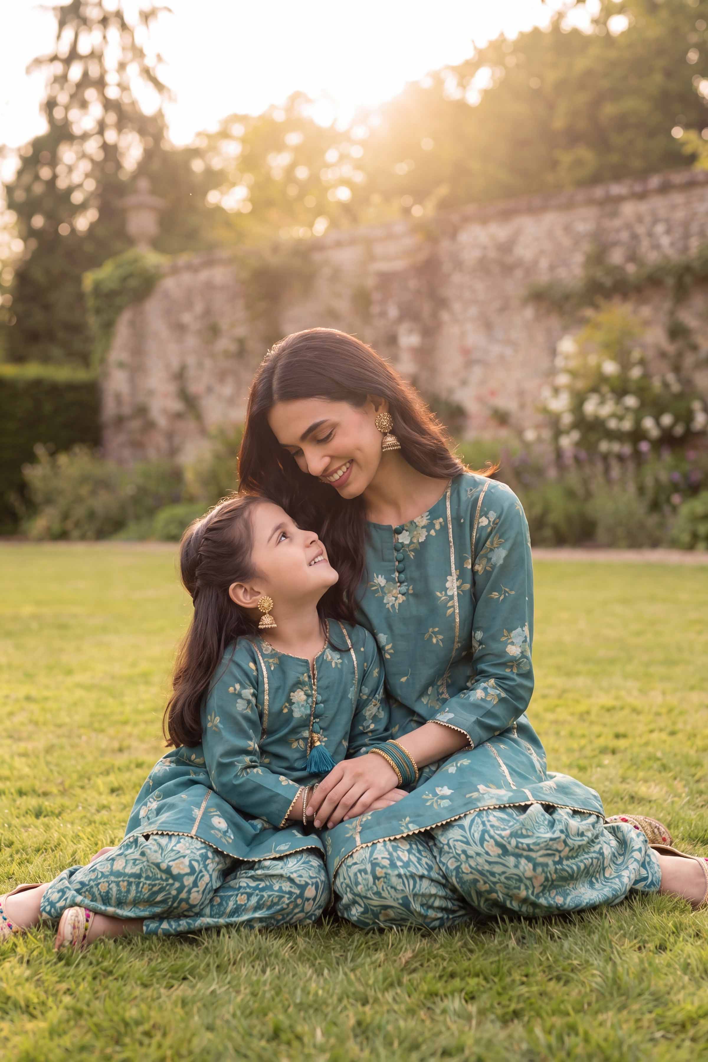 2 Piece - Printed Suit - PMD26-06 M