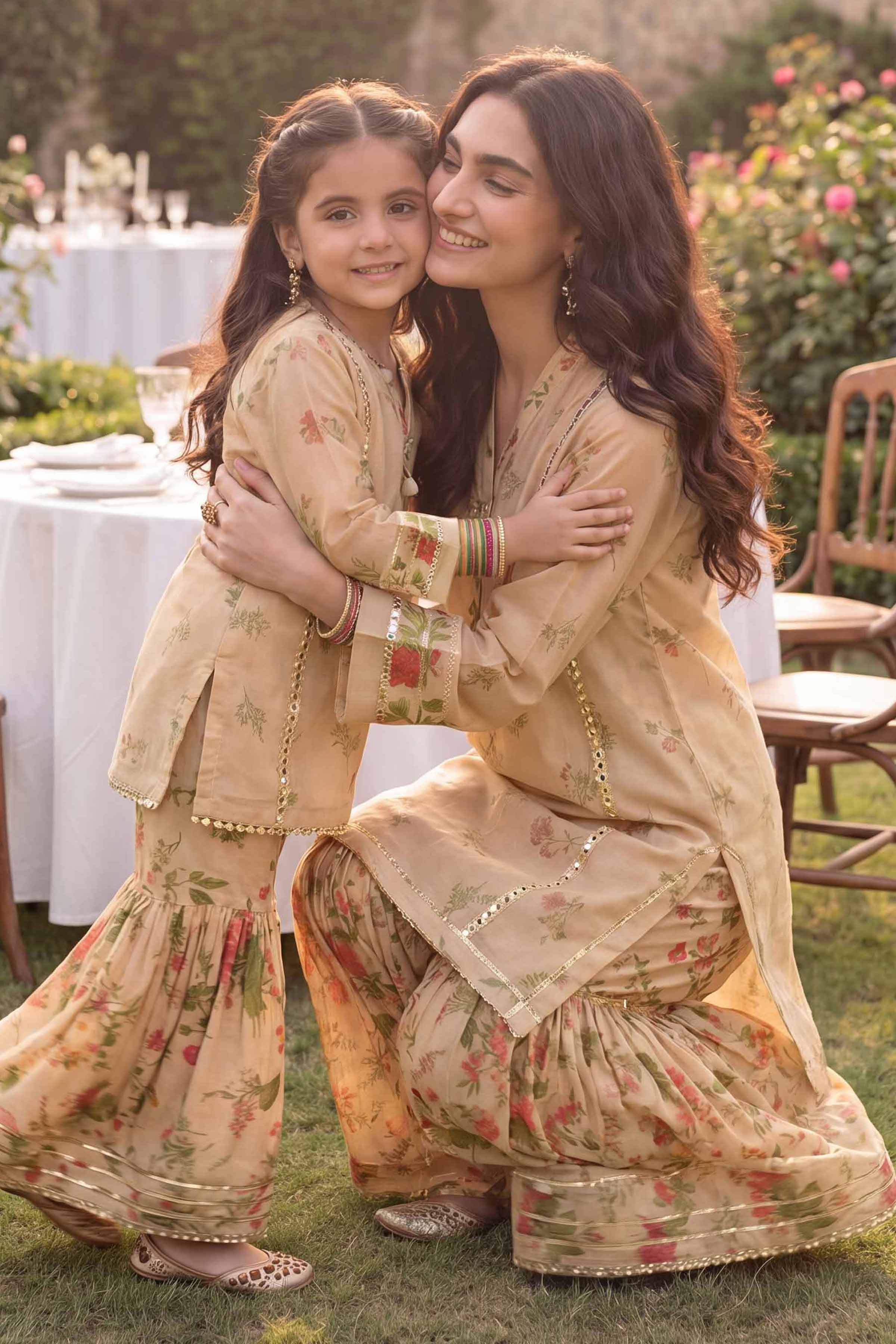 2 Piece - Printed Suit - PMD26-09 D