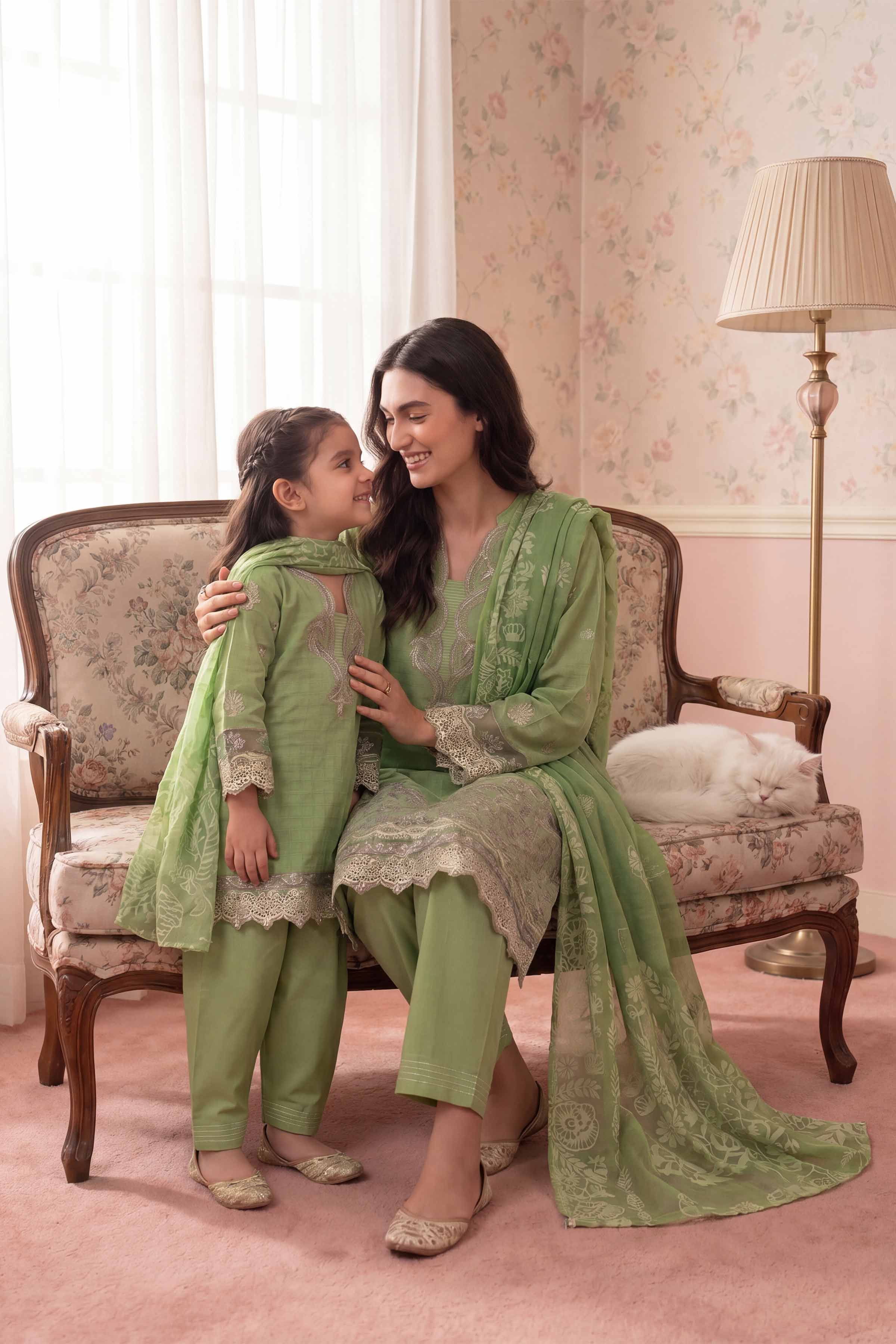 3 Piece - Embroidered Suit - PMD26-32 M