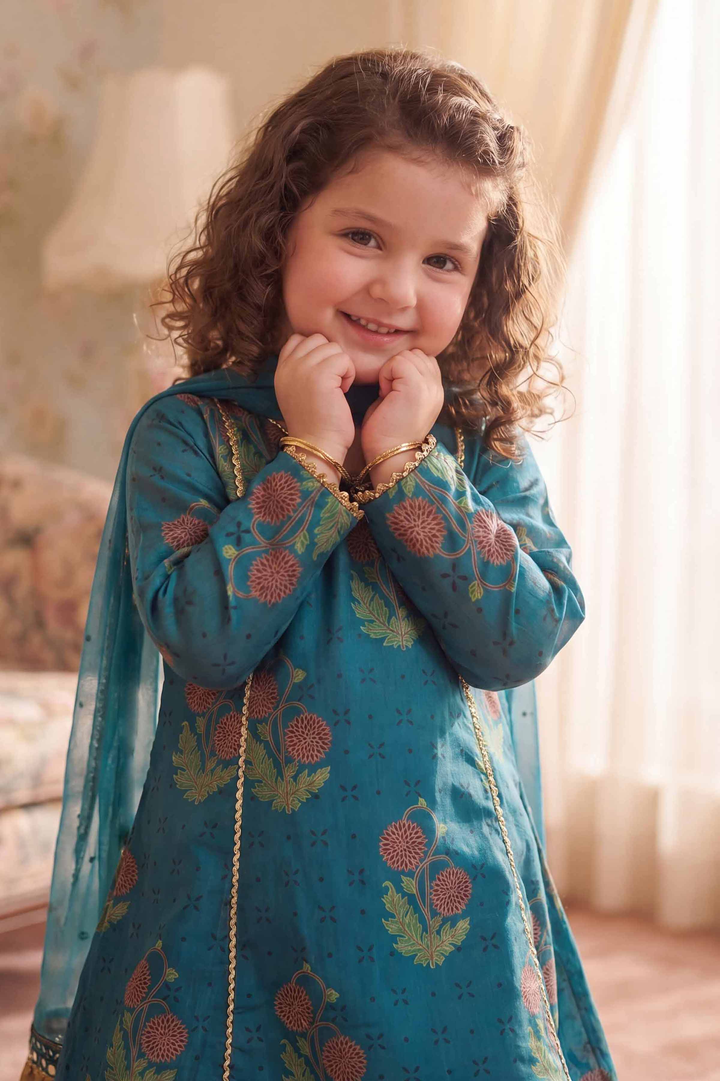 3 Piece - Embroidered Suit - PMD26-40 D