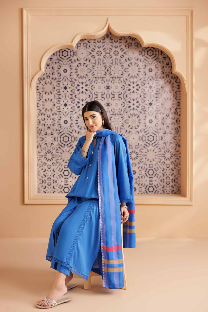 3 Piece - Basic Suit - PS25-131 for Women - Pret Collection | Nishat | Shop Online