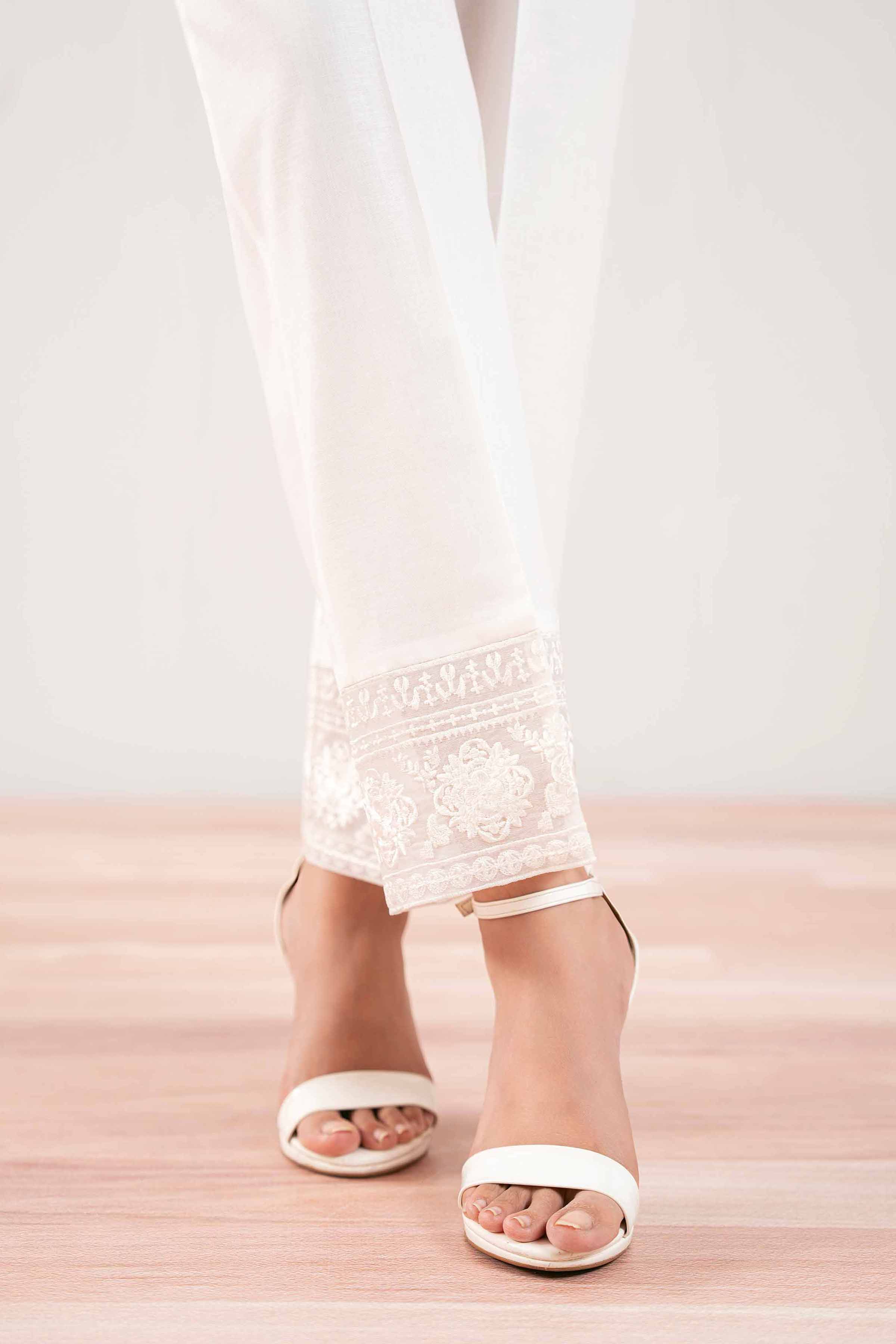 Embroidered Trousers - PS25-163 for Women - Pret Collection | Nishat | Shop Online