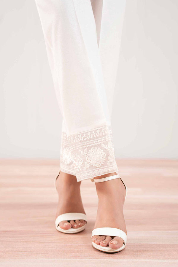 Embroidered Trousers - PS25-163 for Women - Pret Collection | Nishat | Shop Online