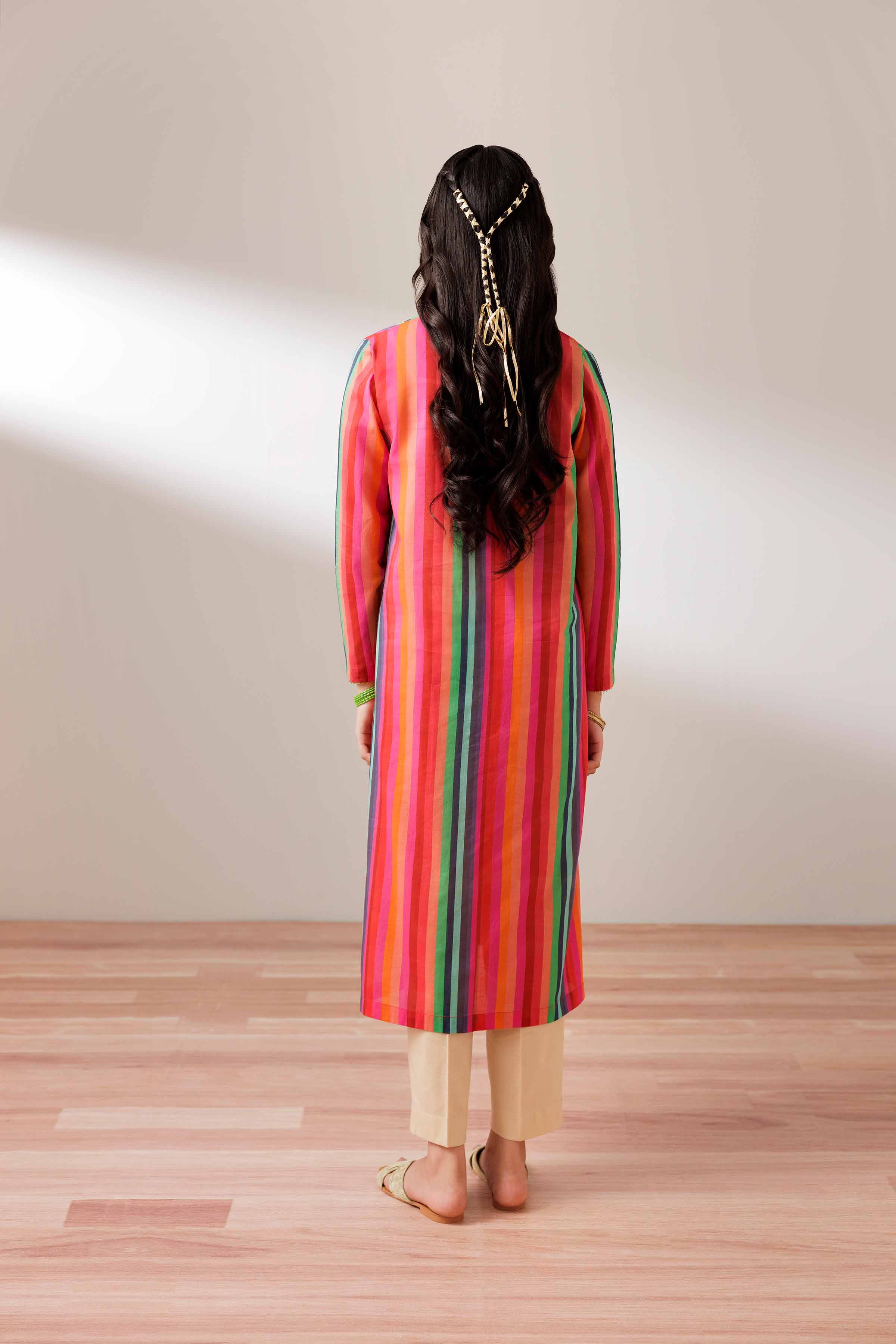 Printed Embroidered Shirt - PS25-188 for Women - Pret Collection | Nishat | Shop Online