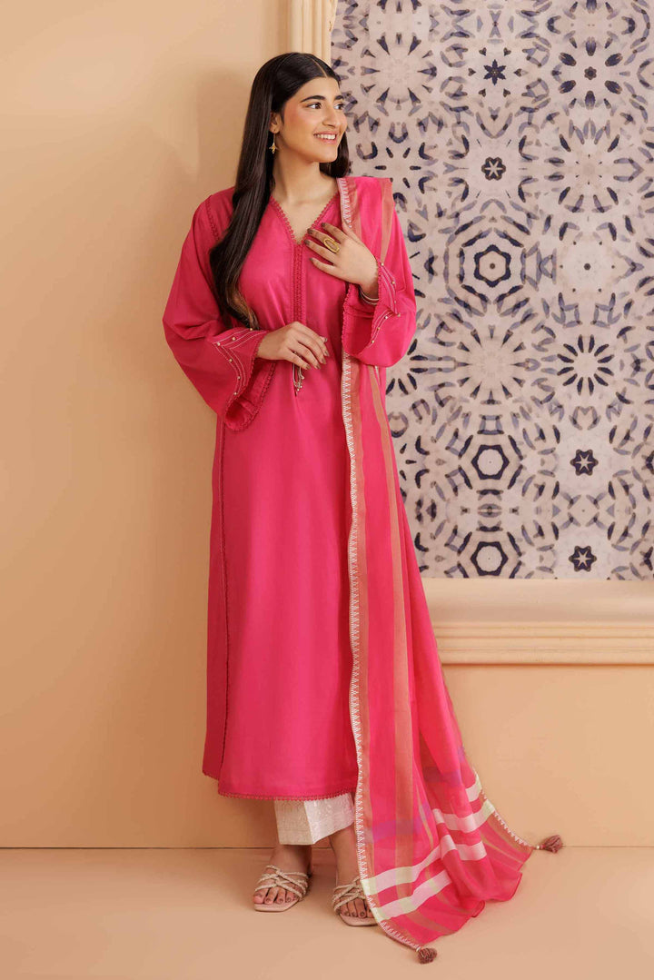 2 Piece - Basic Suit - PS25-256 for Women - Pret Collection | Nishat | Shop Online