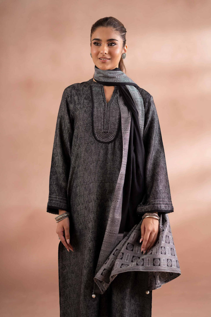 3 Piece - Basic Suit - PS25-80 for Women - Pret Collection | Nishat | Shop Online