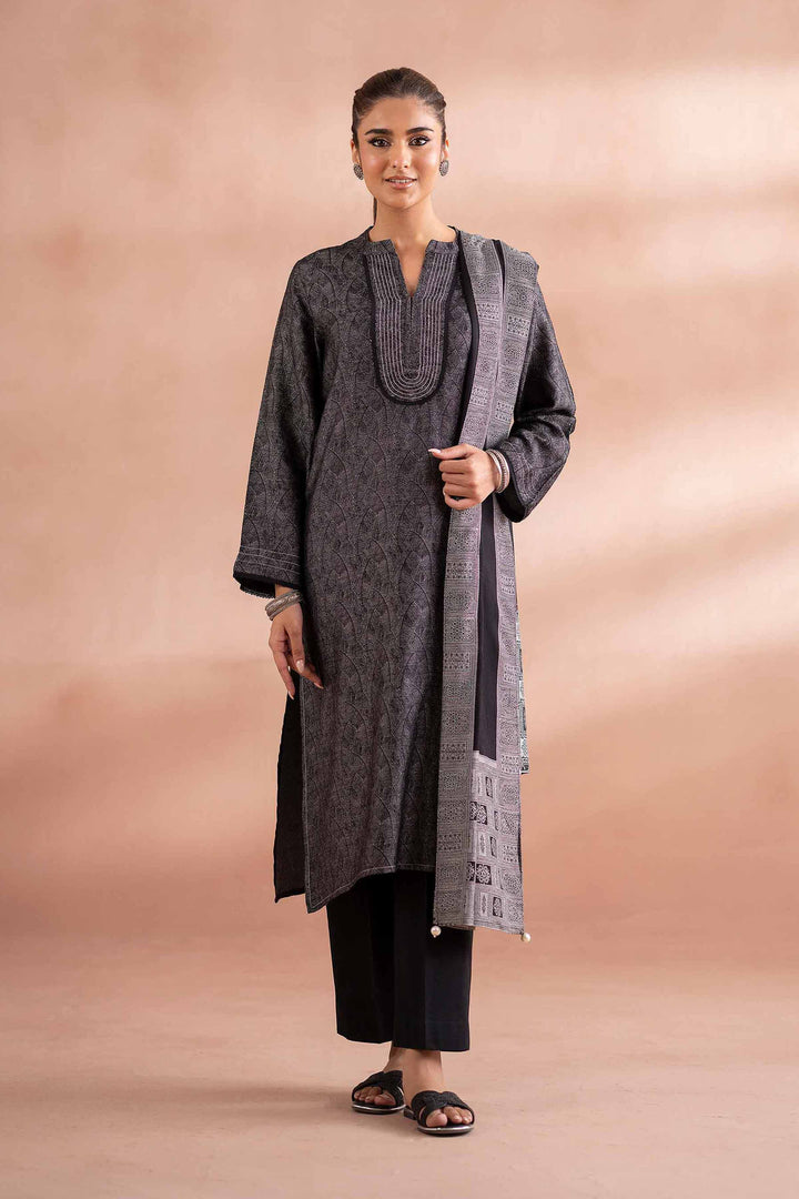 3 Piece - Basic Suit - PS25-80 for Women - Pret Collection | Nishat | Shop Online