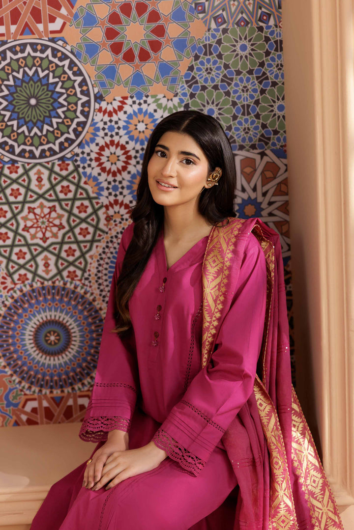 3 Piece - Basic Suit - PS25-85 for Women - Pret Collection | Nishat | Shop Online
