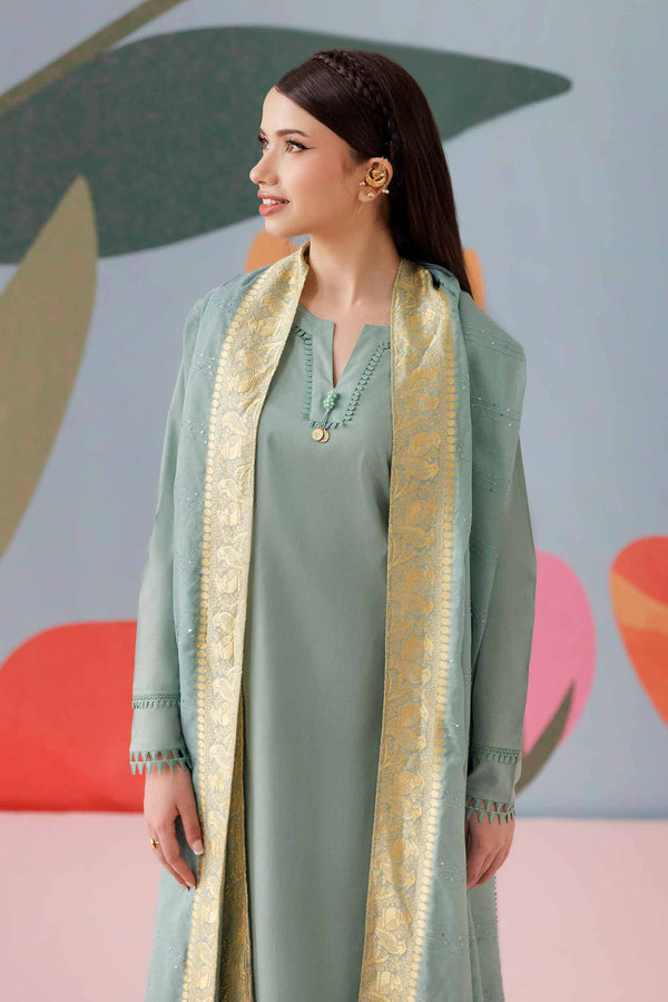 3 Piece - Basic Suit - PS25-93 for Women - Pret Collection | Nishat | Shop Online