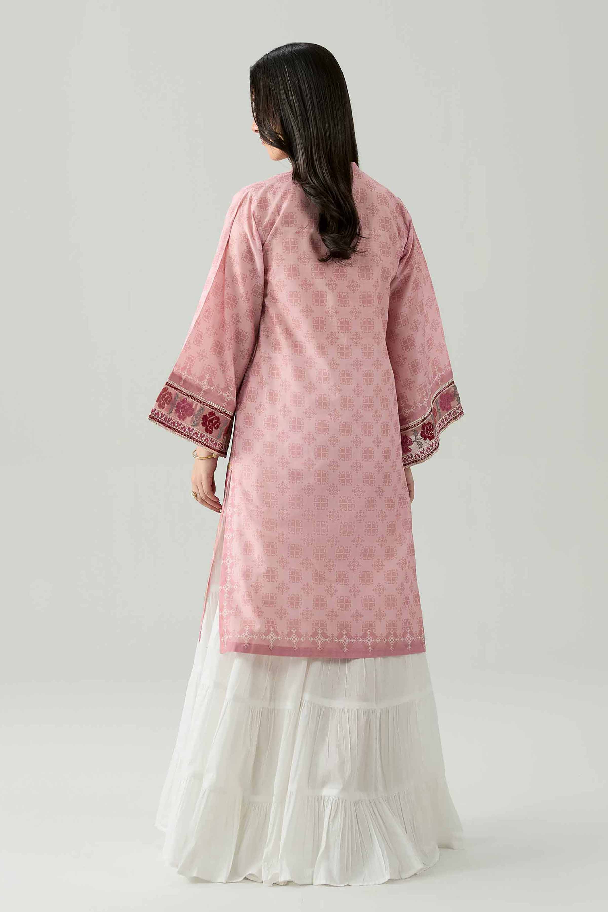 Printed Embroidered Shirt - PS26-10