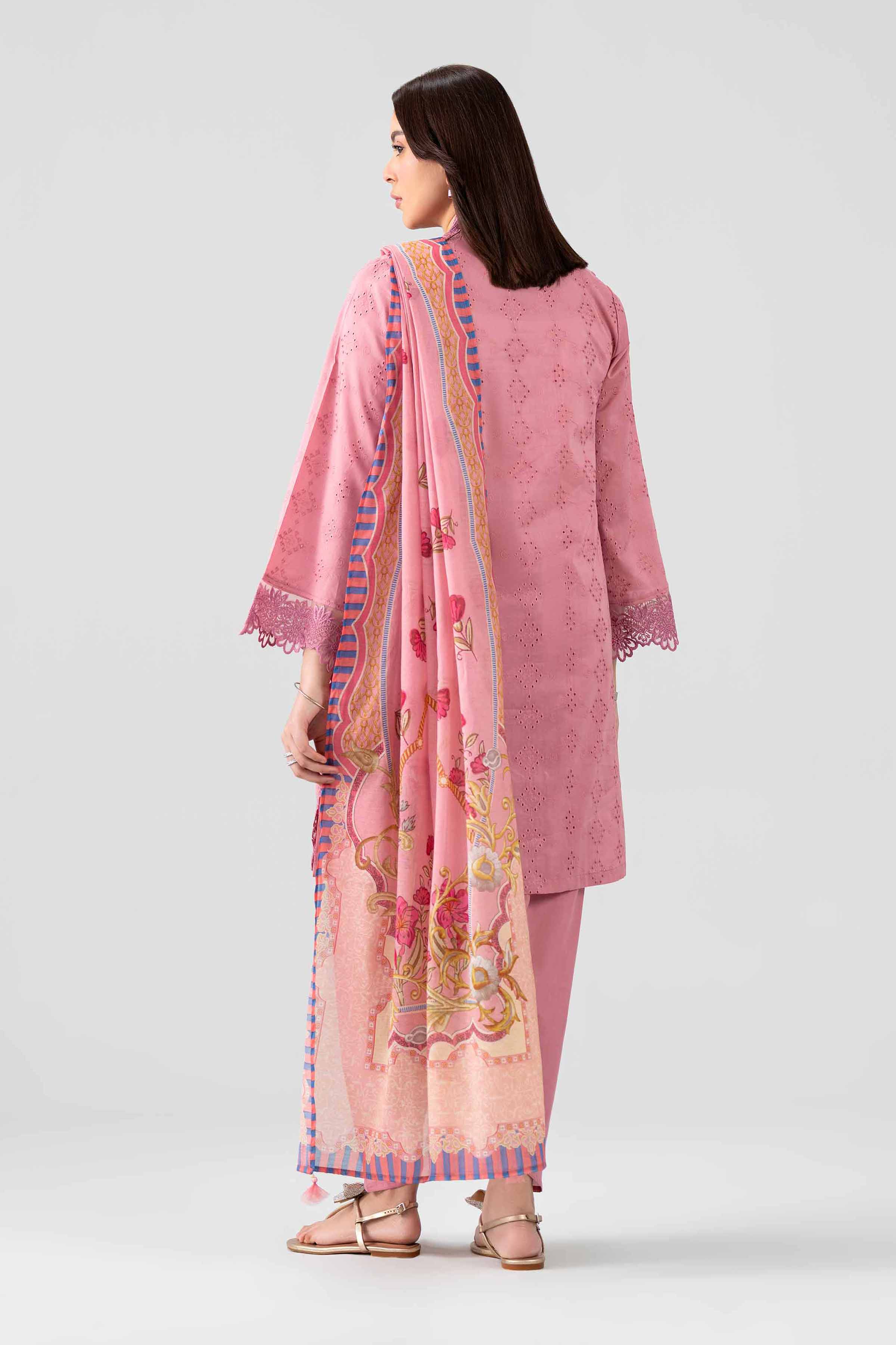 3 Piece - Embroidered Suit - PS26-118