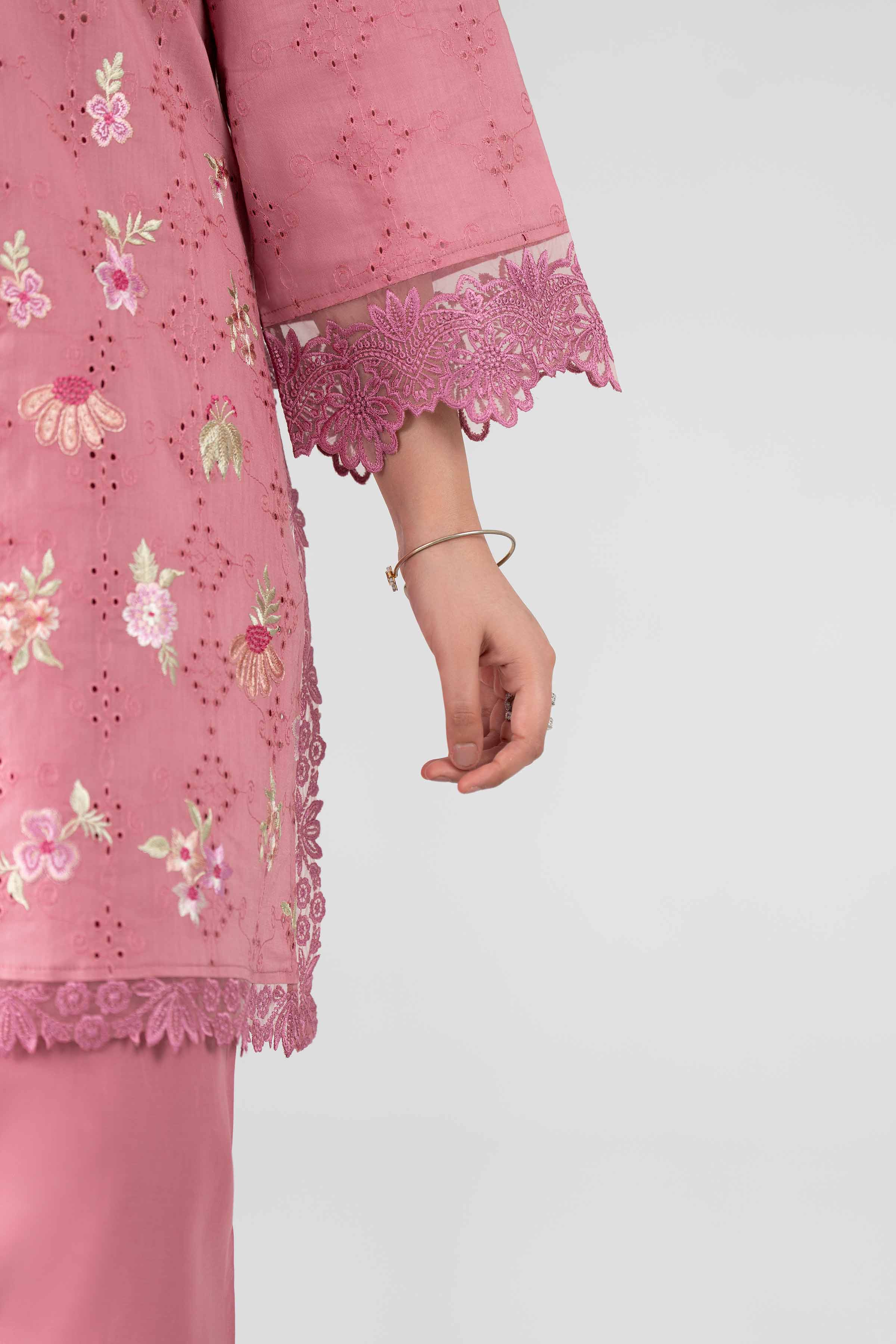 3 Piece - Embroidered Suit - PS26-118