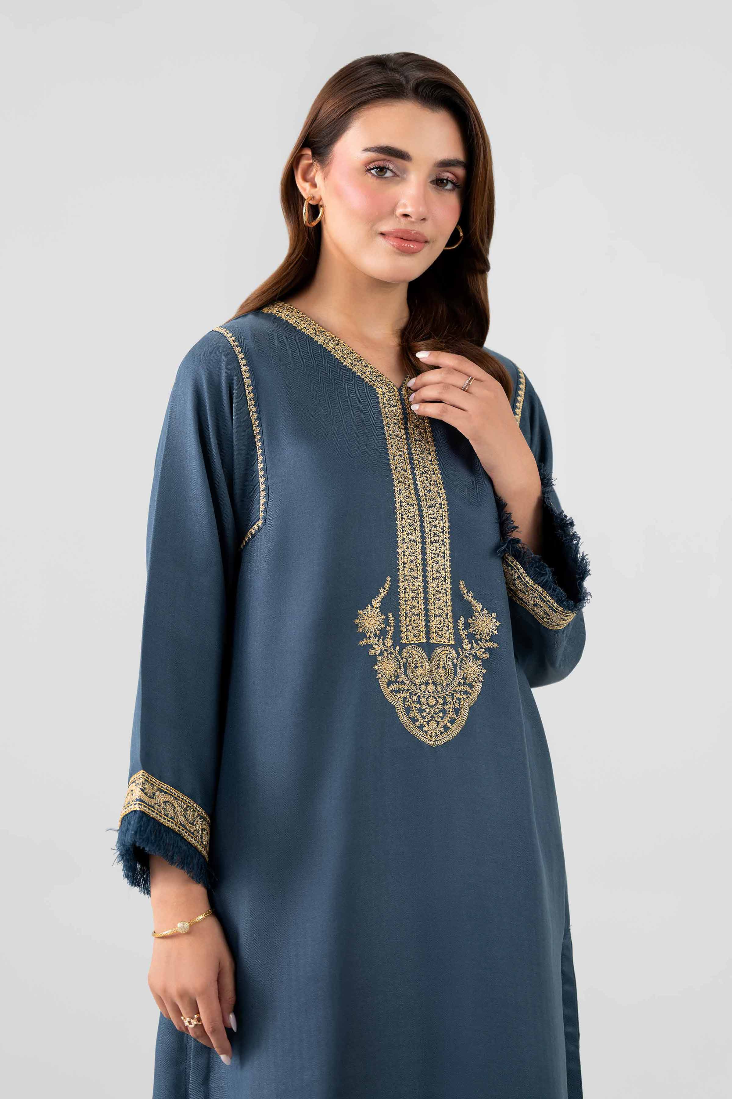 2 Piece - Embroidered Suit - PS26-160