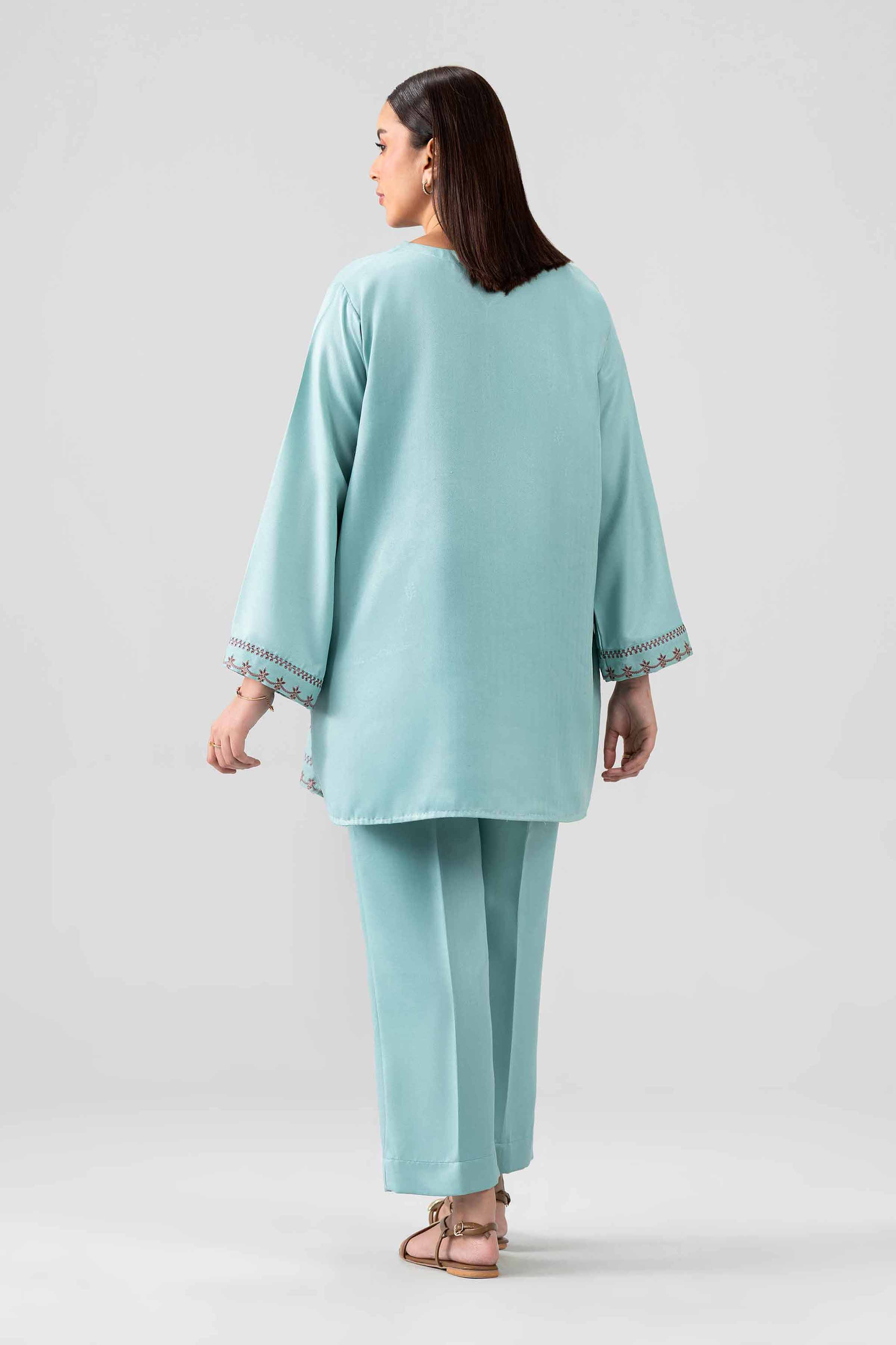 2 Piece - Embroidered Suit - PS26-162