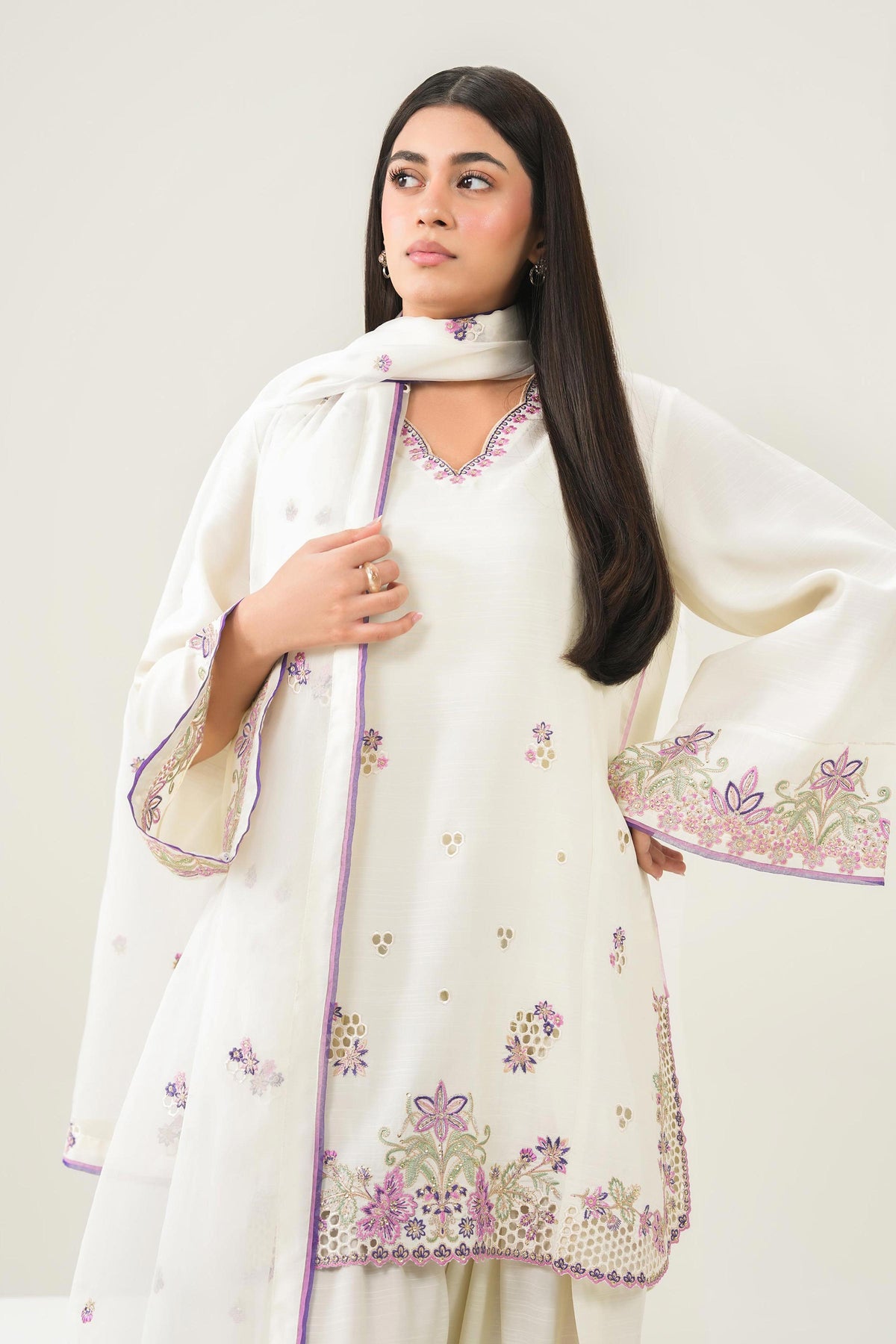 3 Piece - Embroidered Suit - PS26-169 for Women -  Pret Collection | Nishat | Shop Online