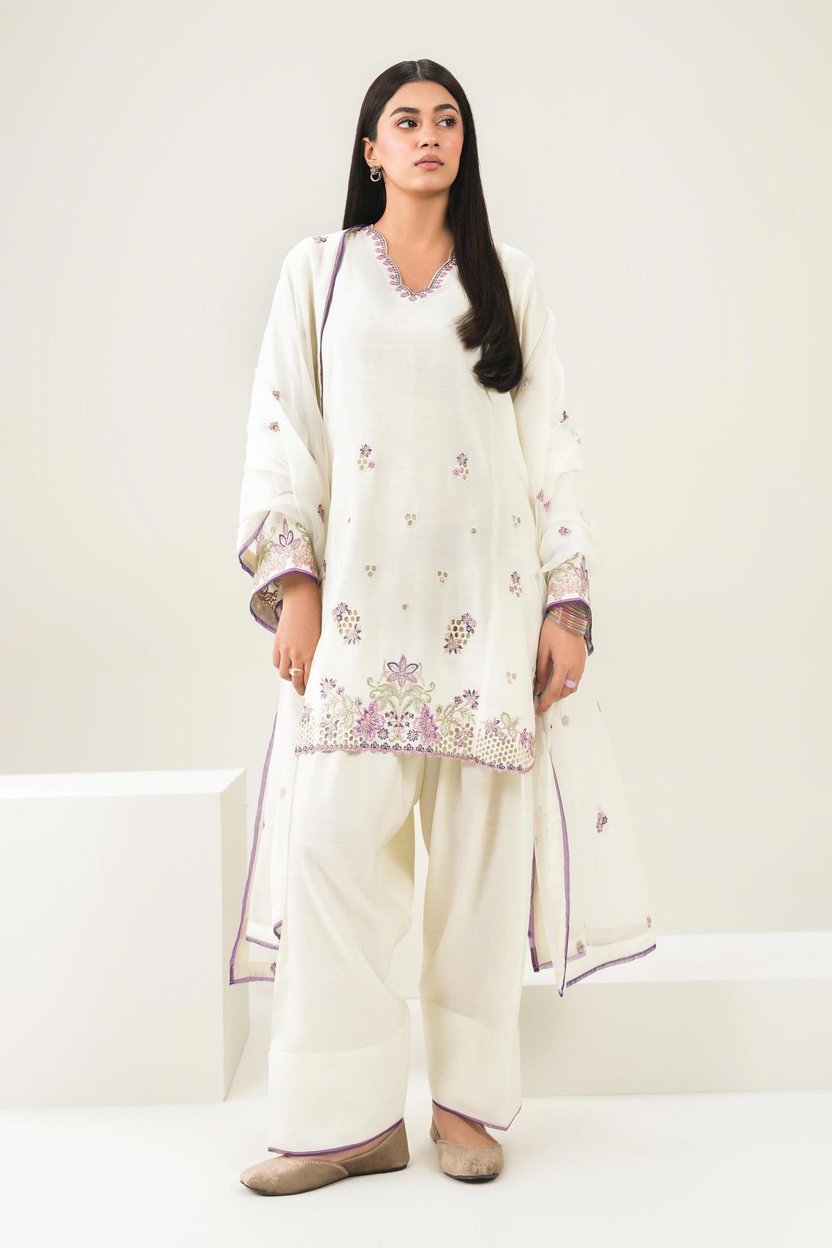 3 Piece - Embroidered Suit - PS26-169 for Women -  Pret Collection | Nishat | Shop Online