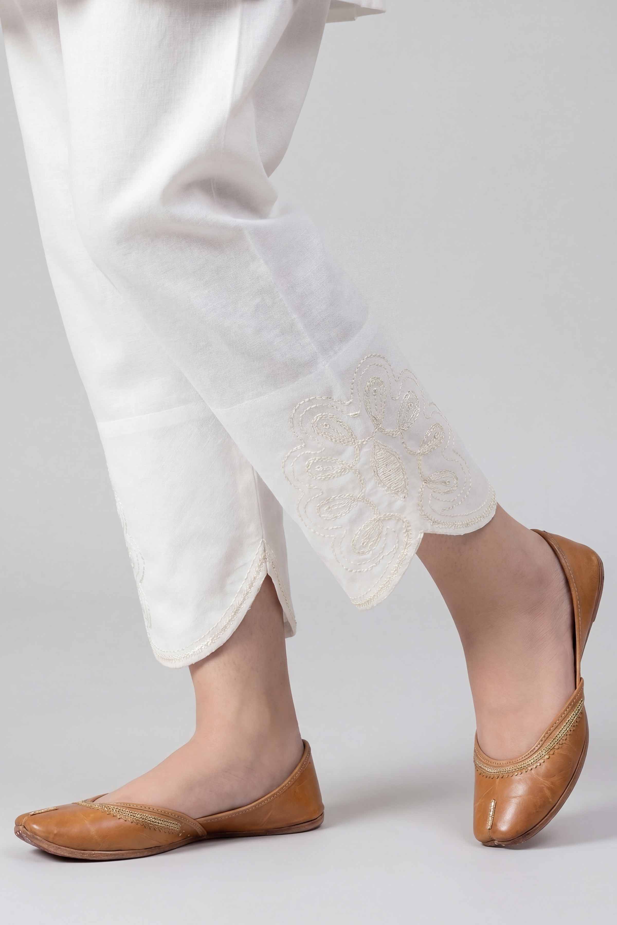 Embroidered Trousers - PS26-181