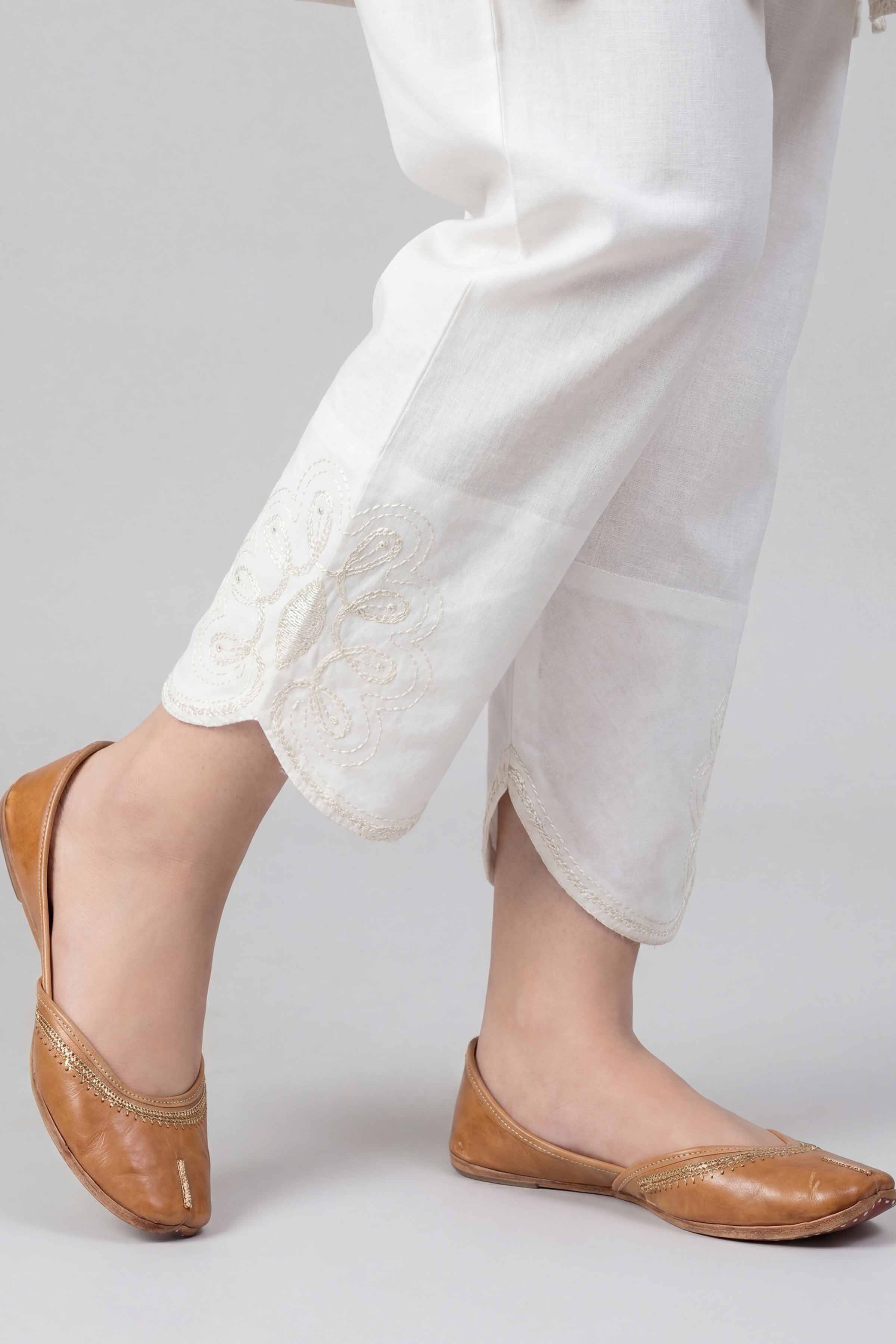 Embroidered Trousers - PS26-181