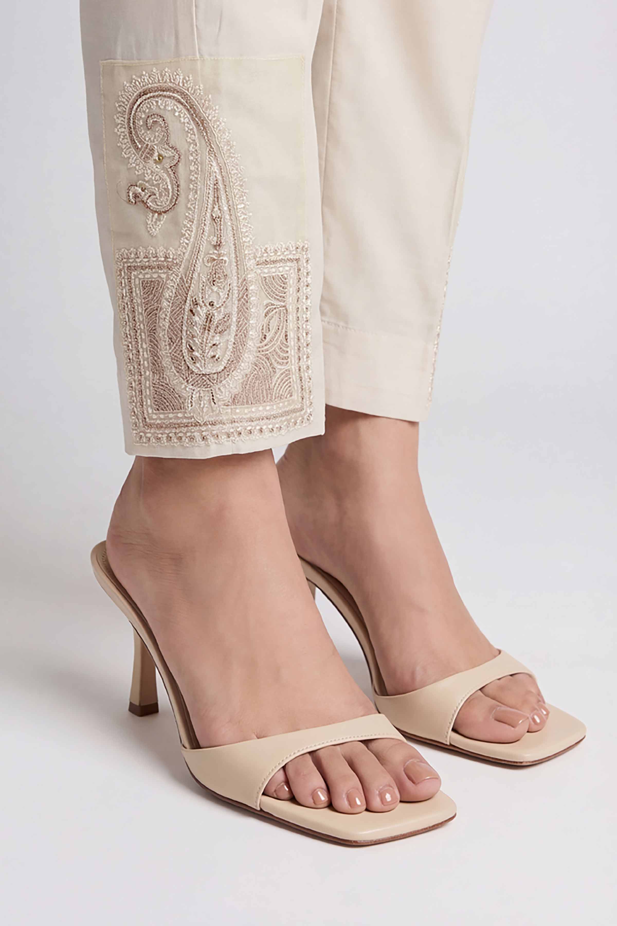 Embroidered Pants - PS26-184