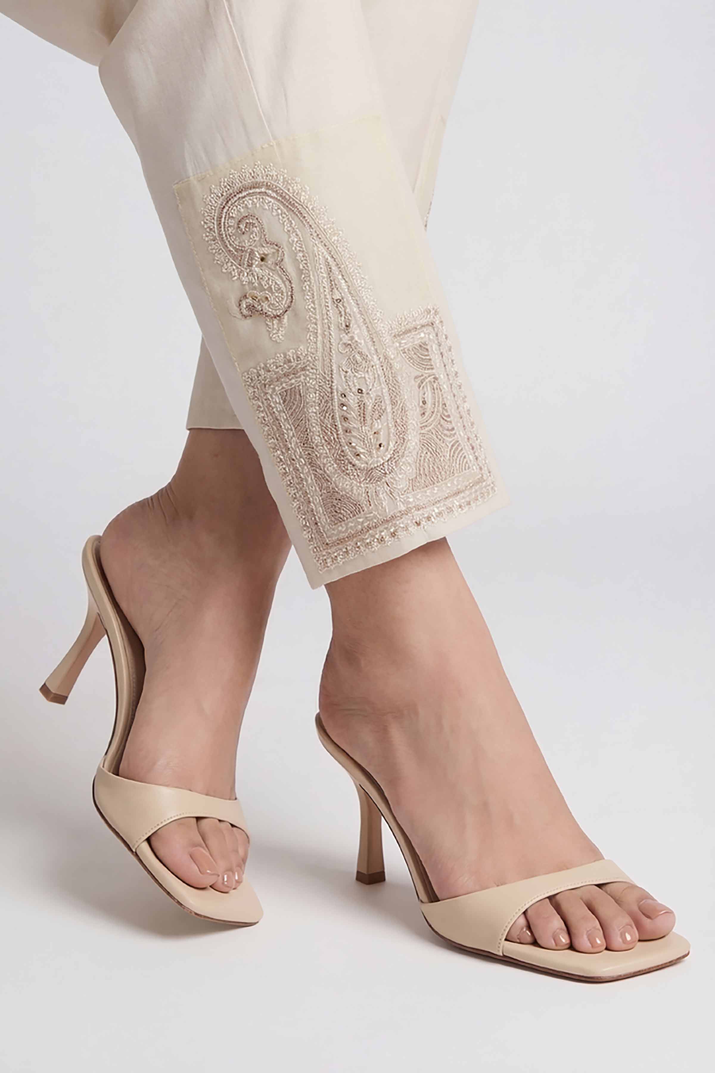 Embroidered Pants - PS26-184