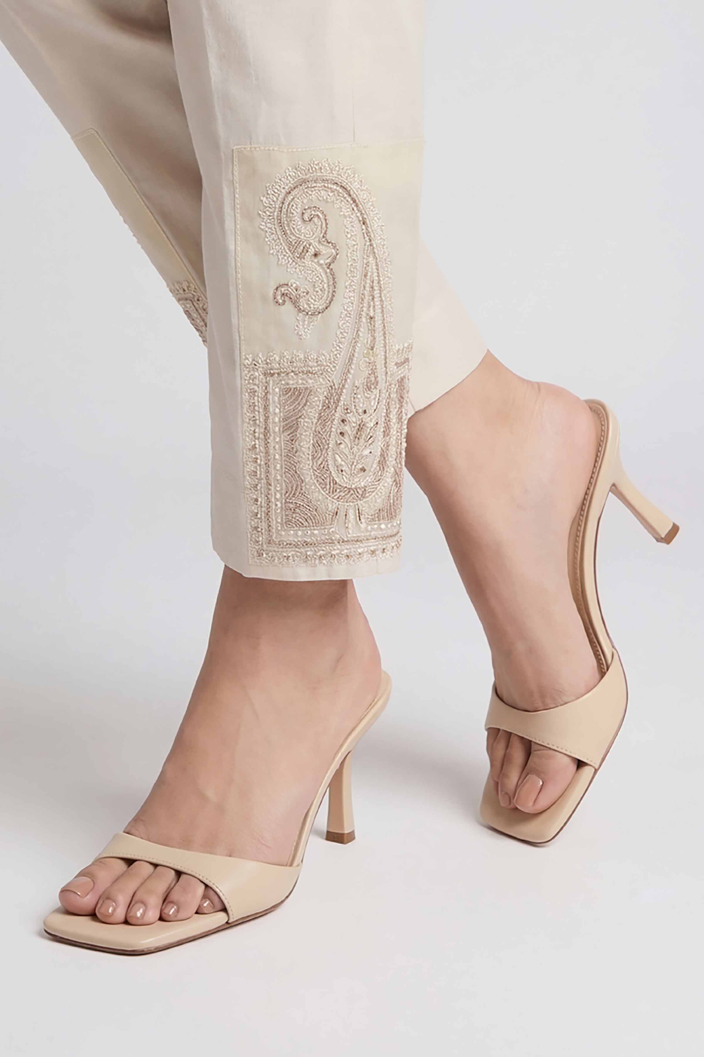 Embroidered Pants - PS26-184