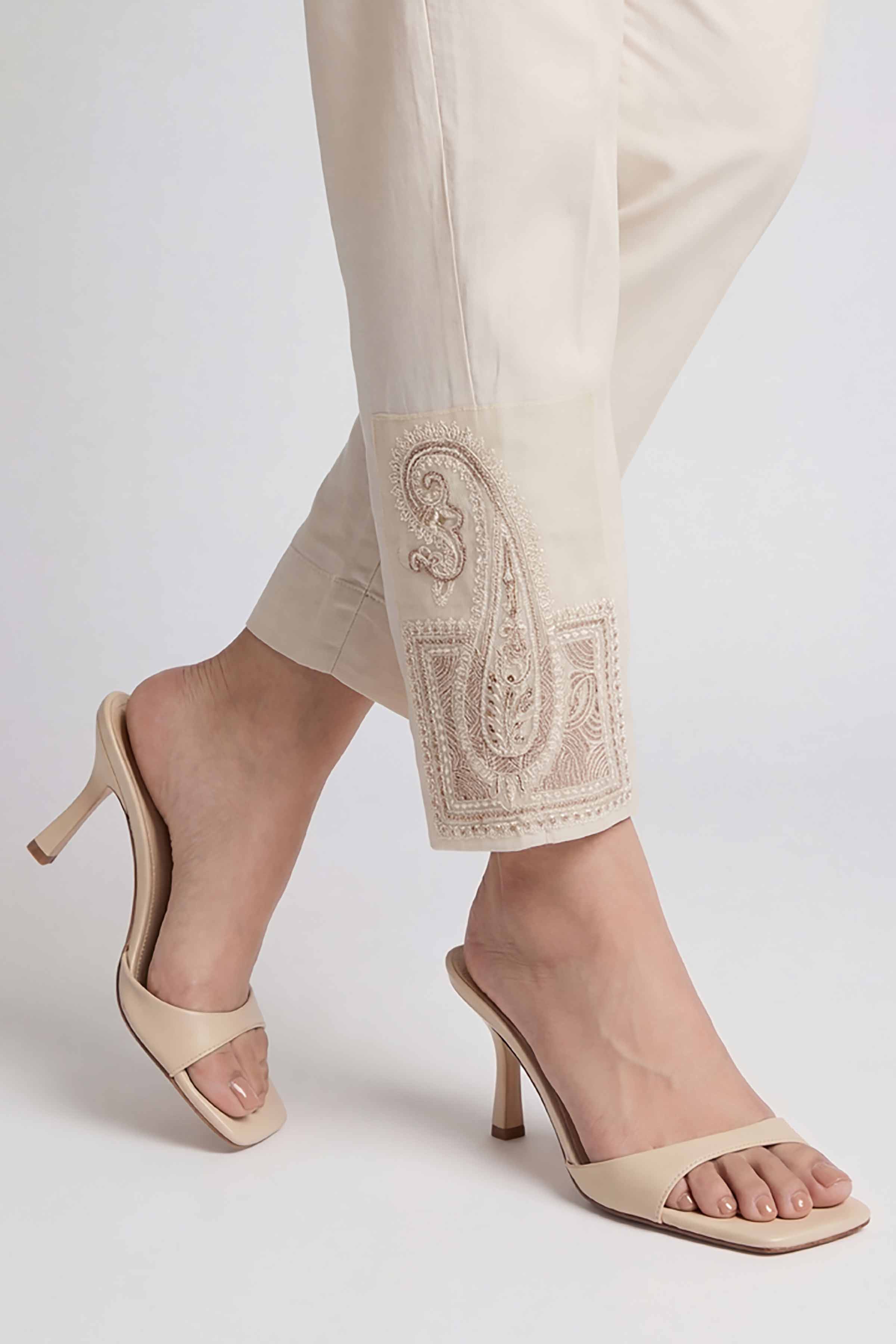 Embroidered Pants - PS26-184