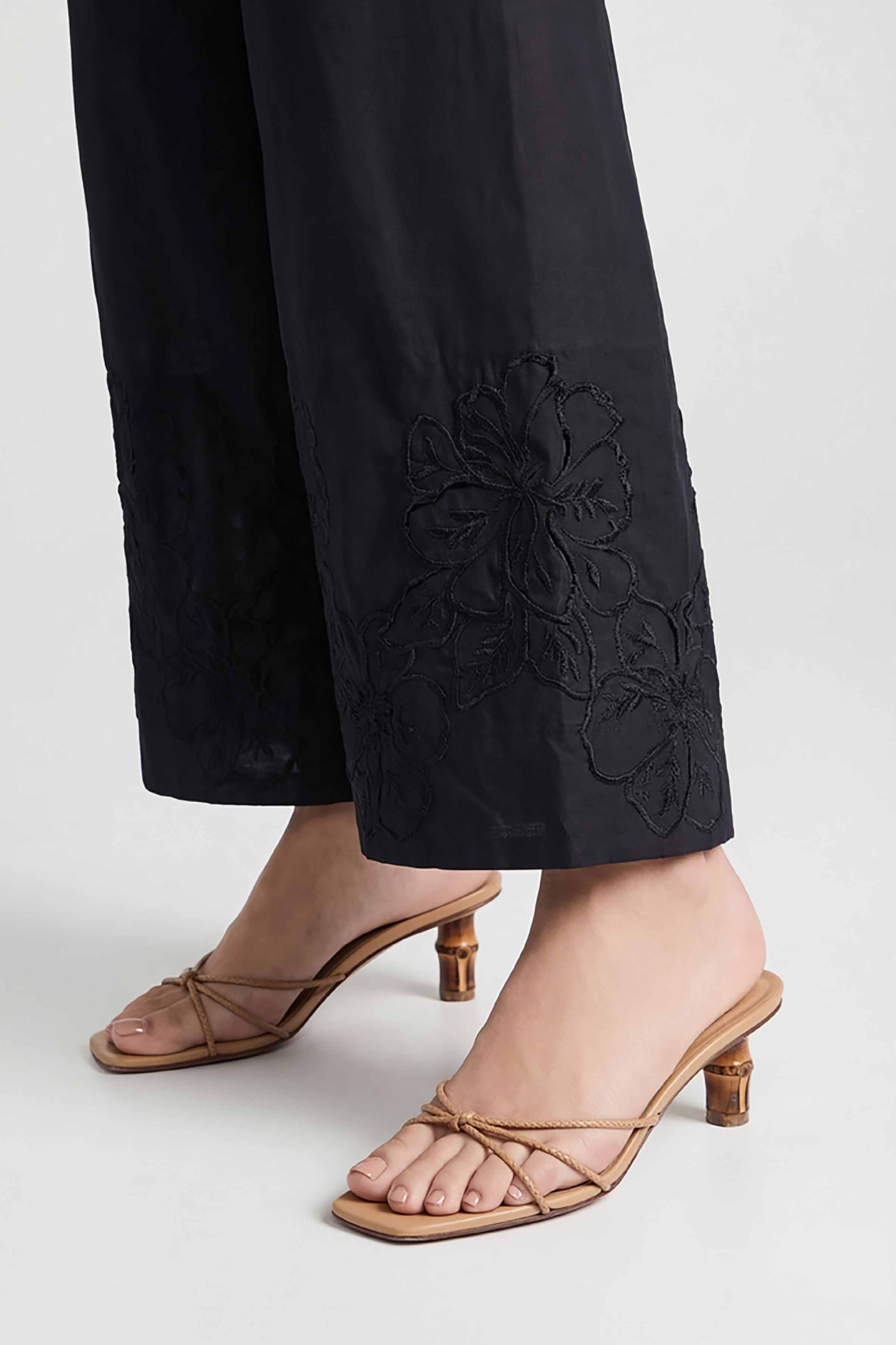 Embroidered Trousers - PS26-190