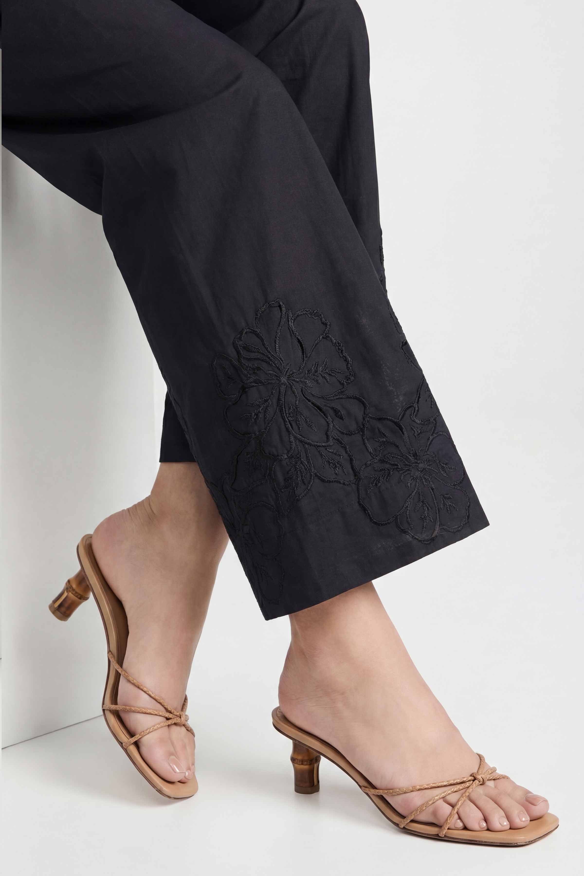 Embroidered Trousers - PS26-190