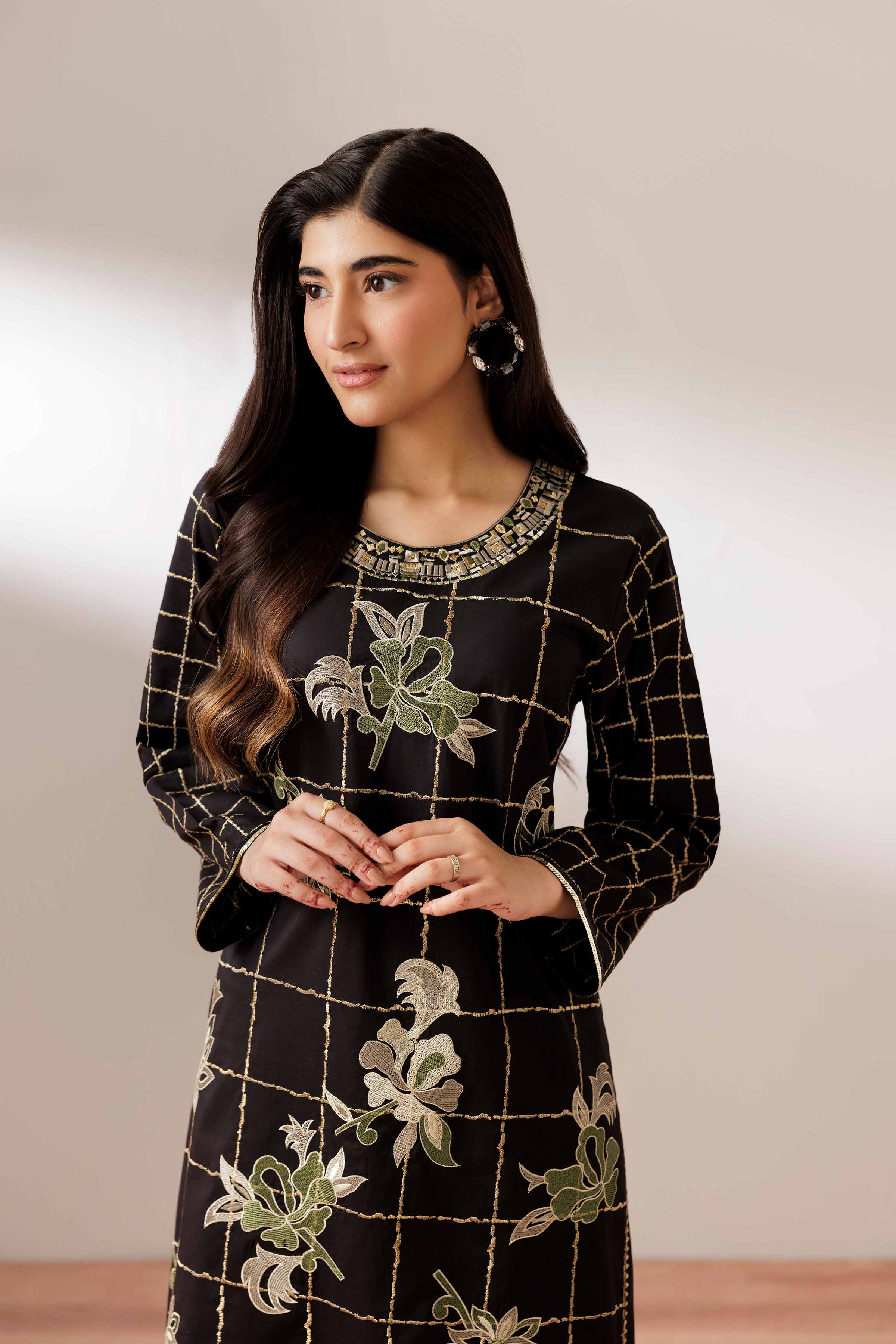 2 Piece - Embroidered Suit - PUS25-73 for Women - Pret Collection | Nishat | Shop Online