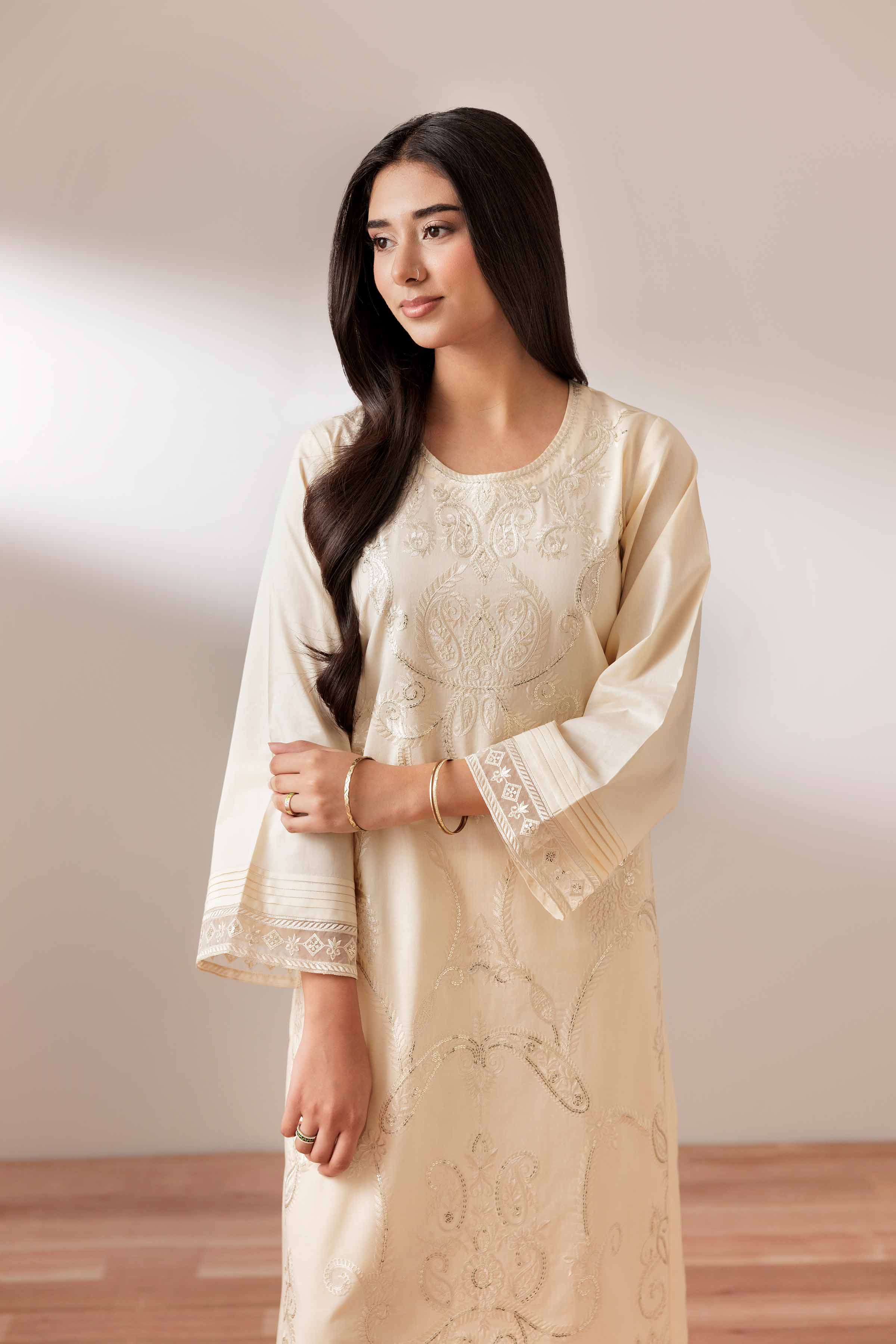 2 Piece - Embroidered Suit - PUS25-76 for Women - Pret Collection | Nishat | Shop Online