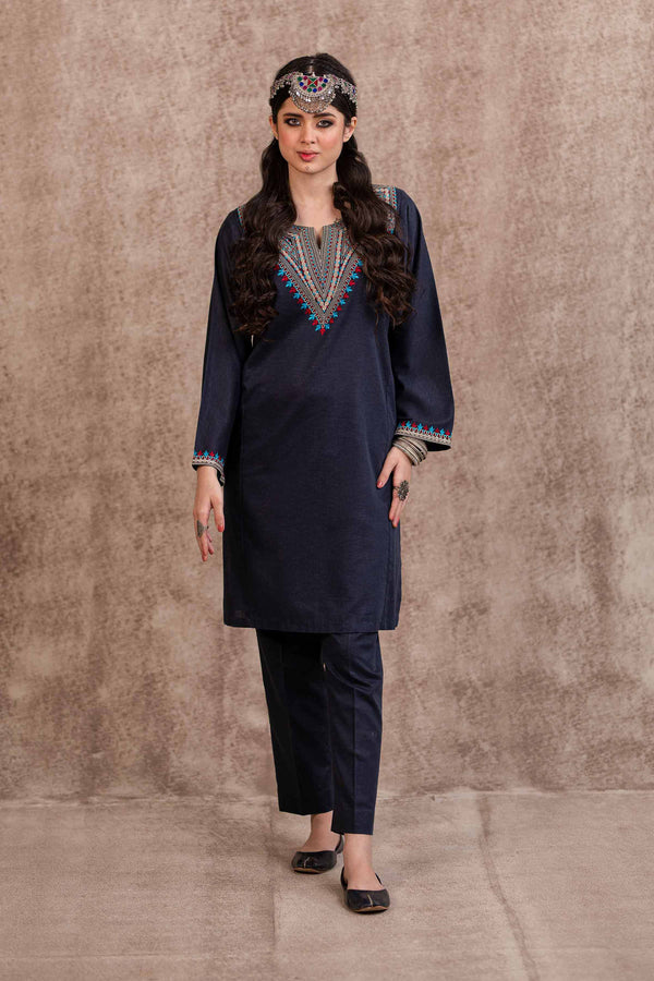 2 Piece - Embroidered Suit - PW23-04