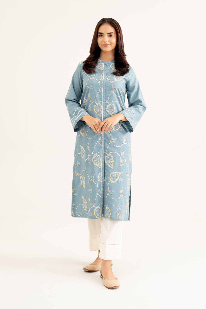 Aqua Karandi Embroidered Winter Shirt