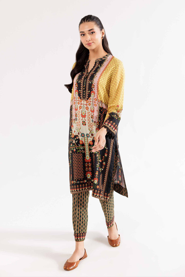 2 Piece Linen Multi Printed Suit