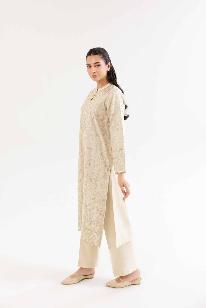 2 Piece Ivory Karandi Suit