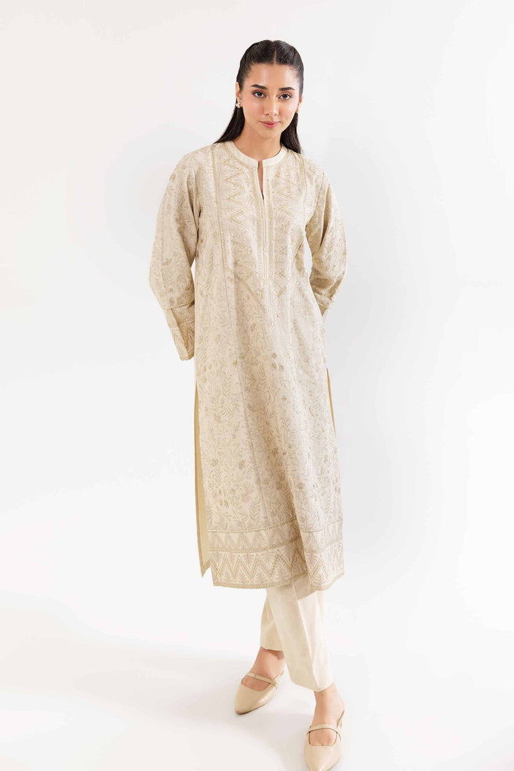 2 Piece Ivory Karandi Suit