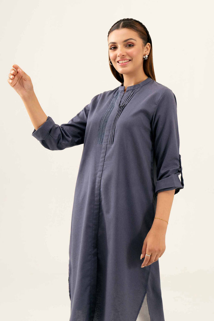 Blue Karandi Basic Winter Shirt