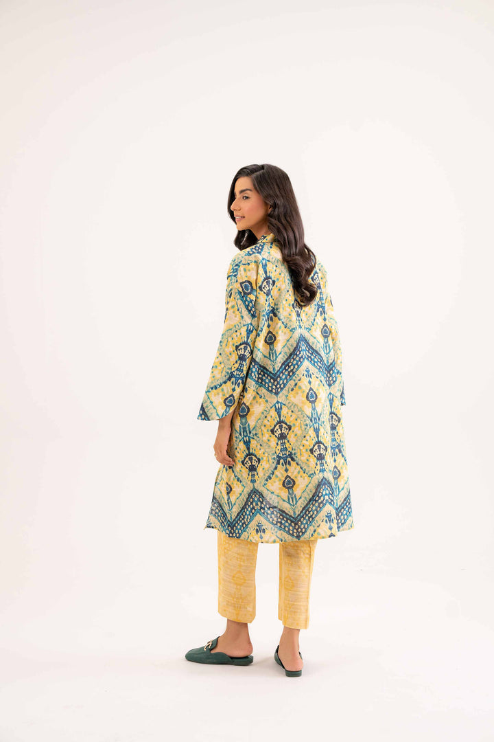 2 Piece Pistachio Khaddar Suit