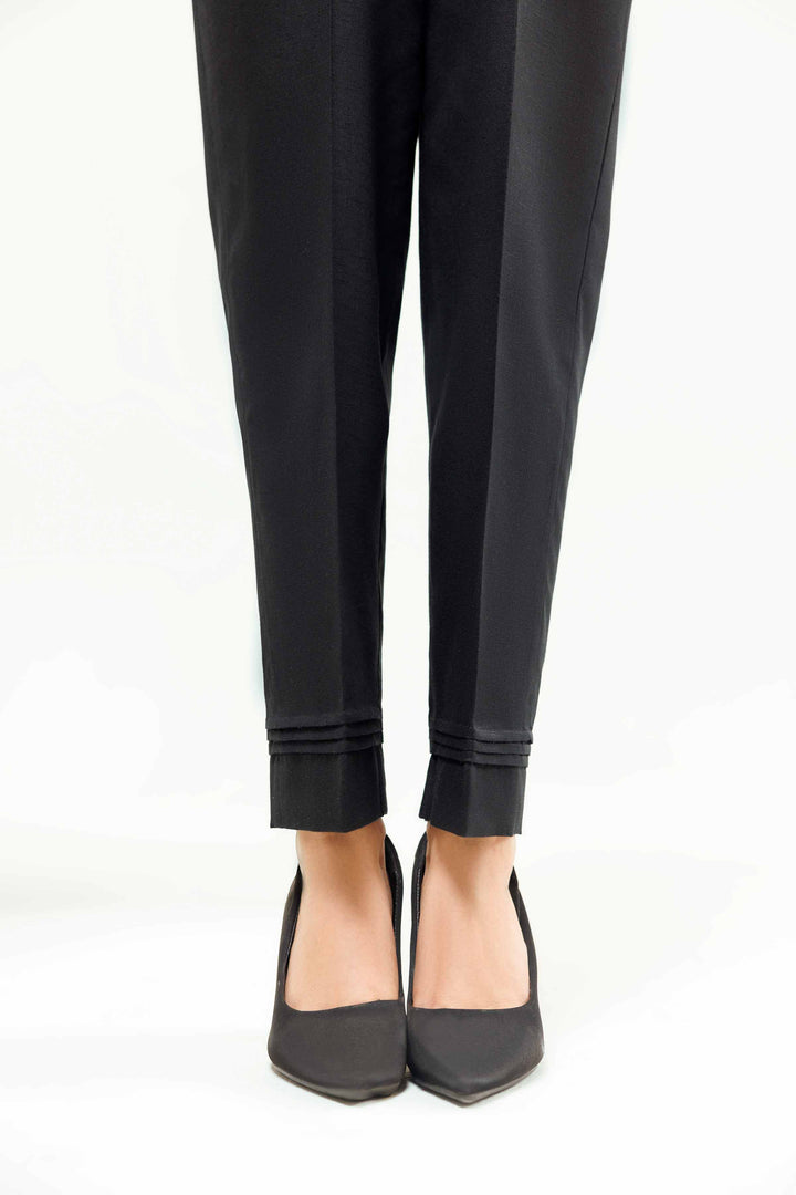 Black Karandi Basic Winter Trousers