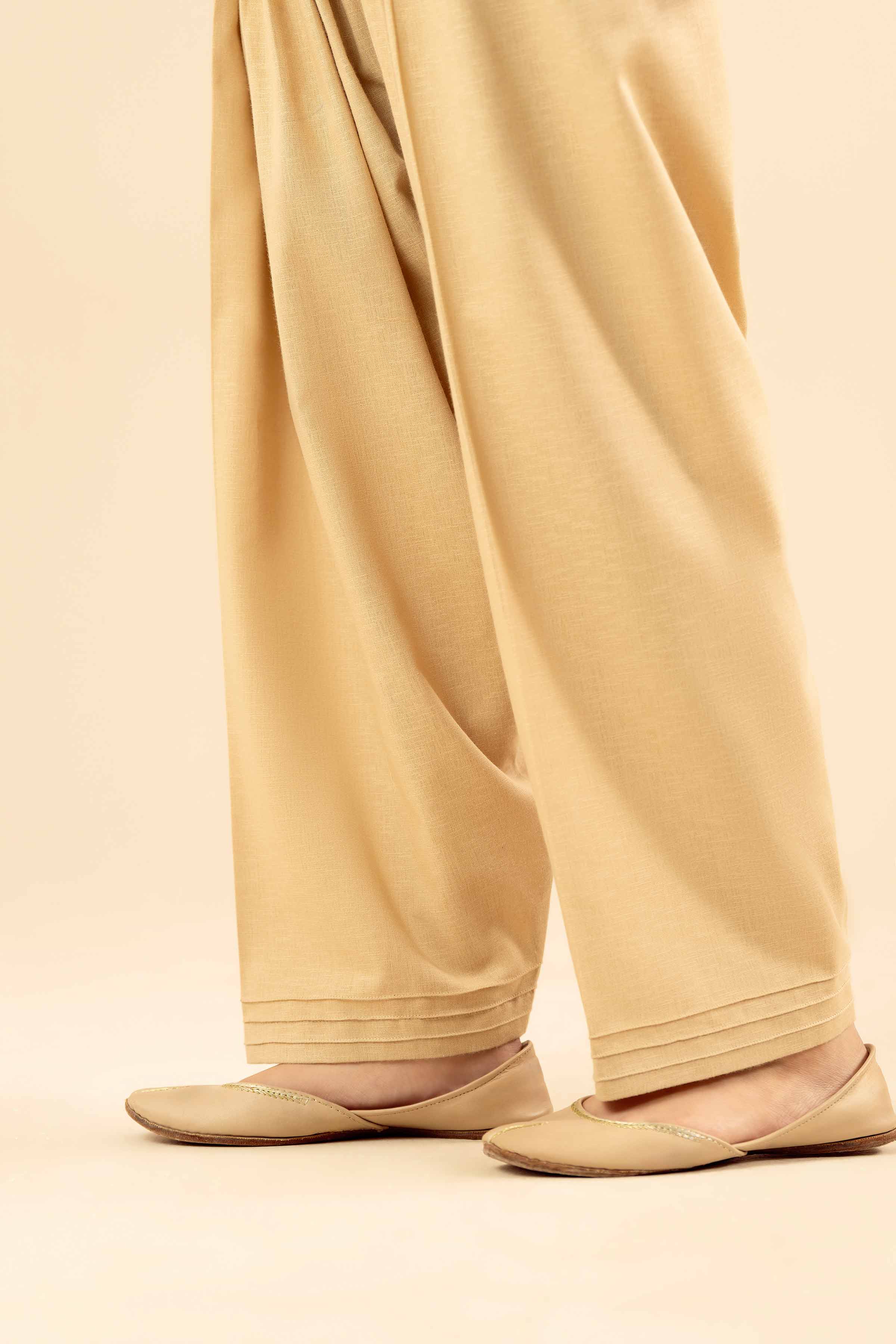 Basic Shalwar - PW25-122 for Women - Pret Collection | Nishat | Shop Online